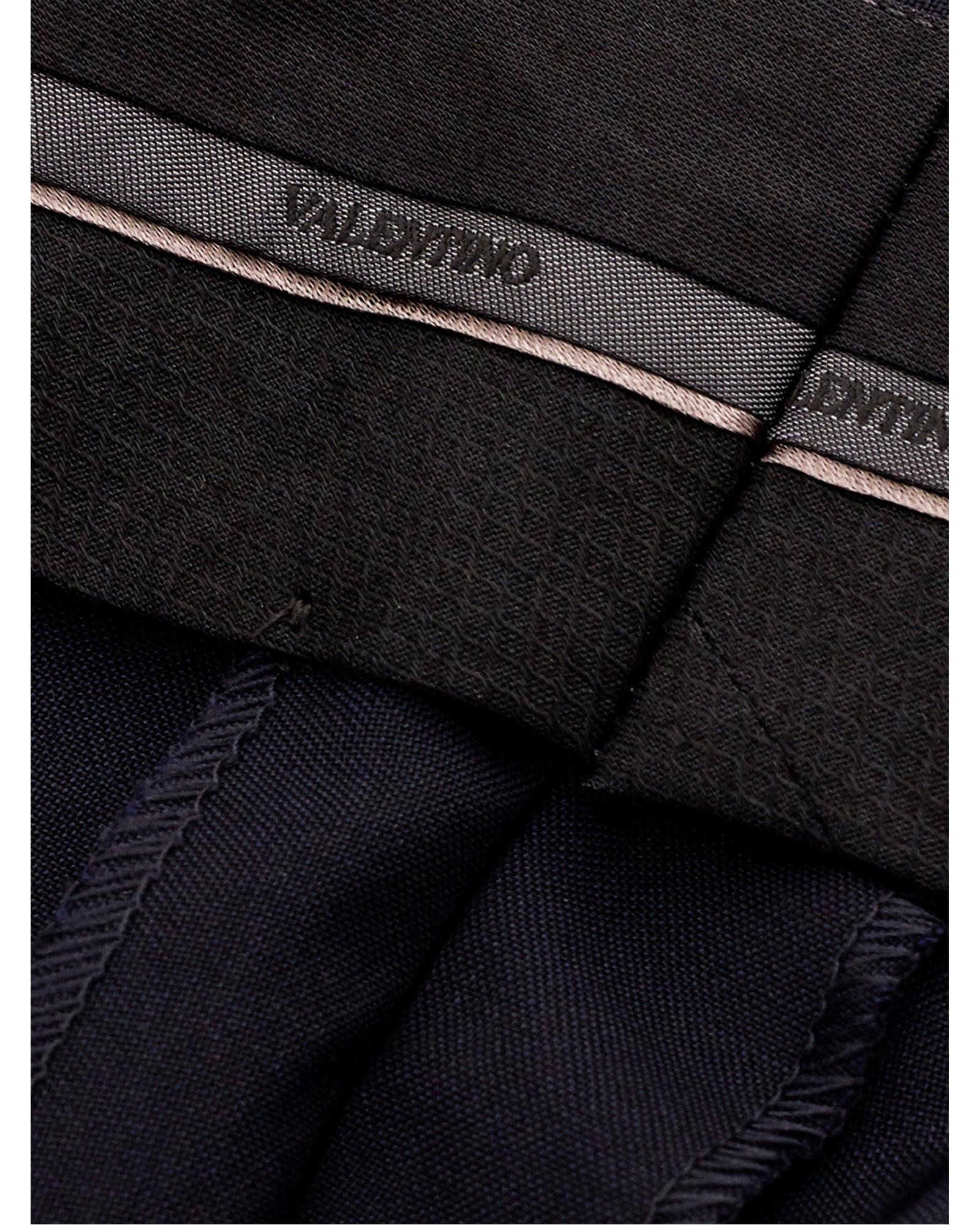 Valentino Elegant Tailored Trouser in Blue Wool Blend 56 IT Men