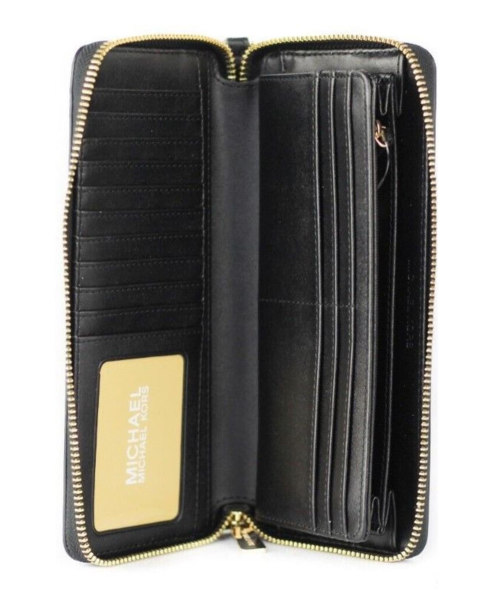 Large Continental Clutch Wristlet Wallet with Multiple Card Slots and Zip Coin Compartment One Size Women