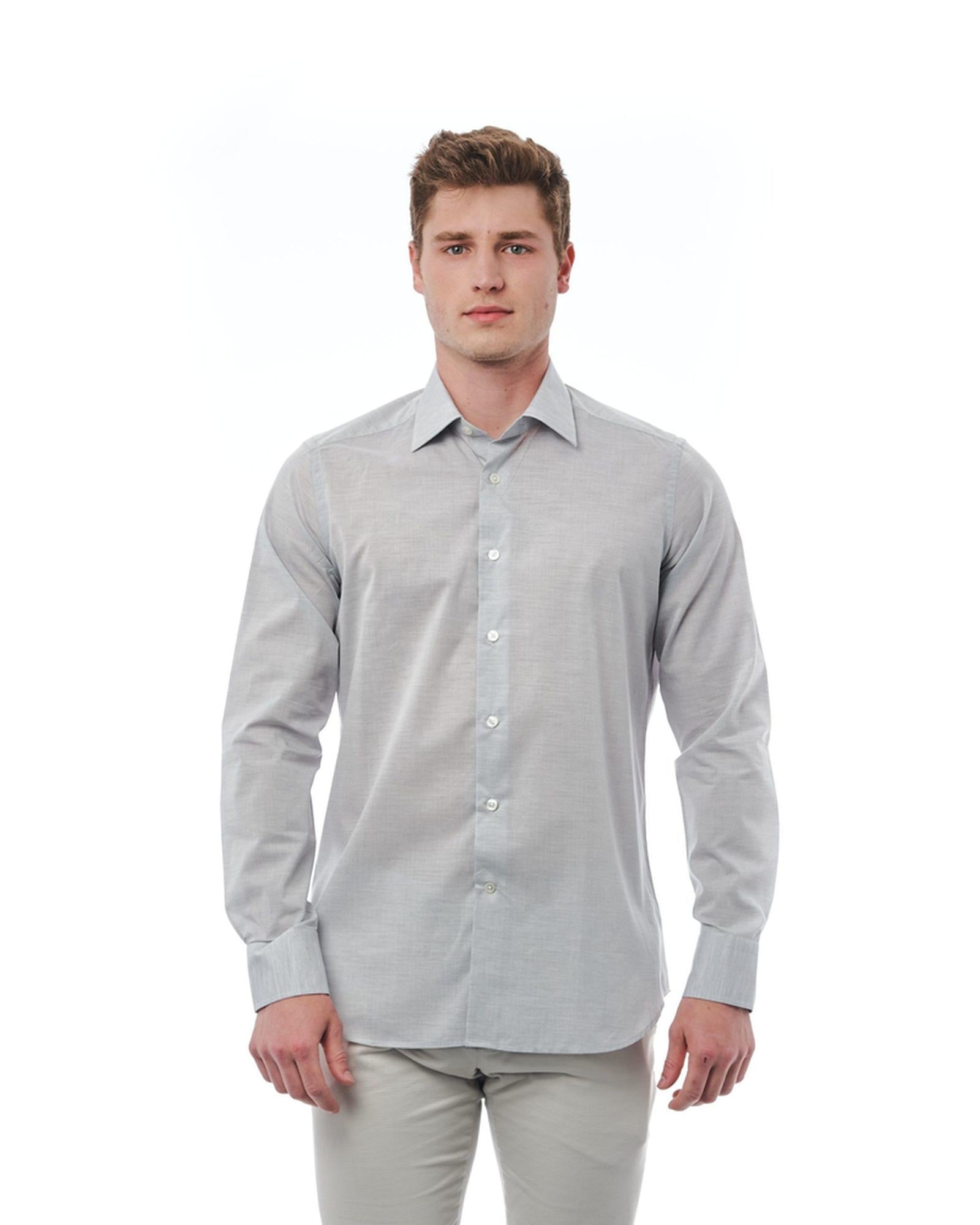 Regular Fit Shirt With Italian Collar 40 IT Men