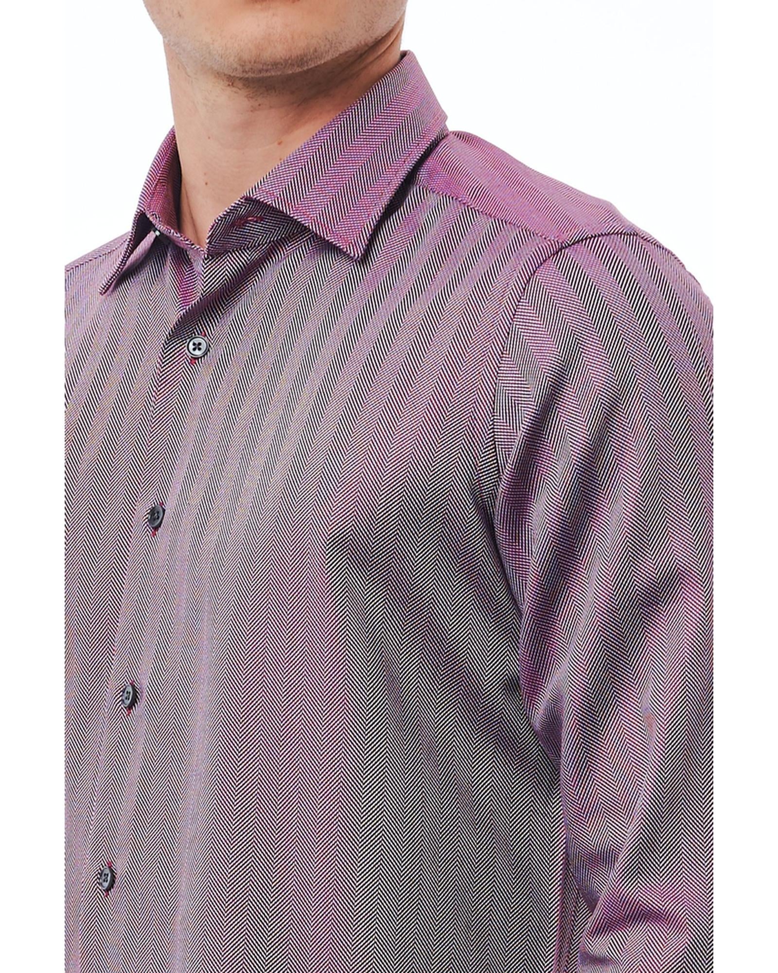 Regular Fit Shirt with Italian Collar 42 IT Men