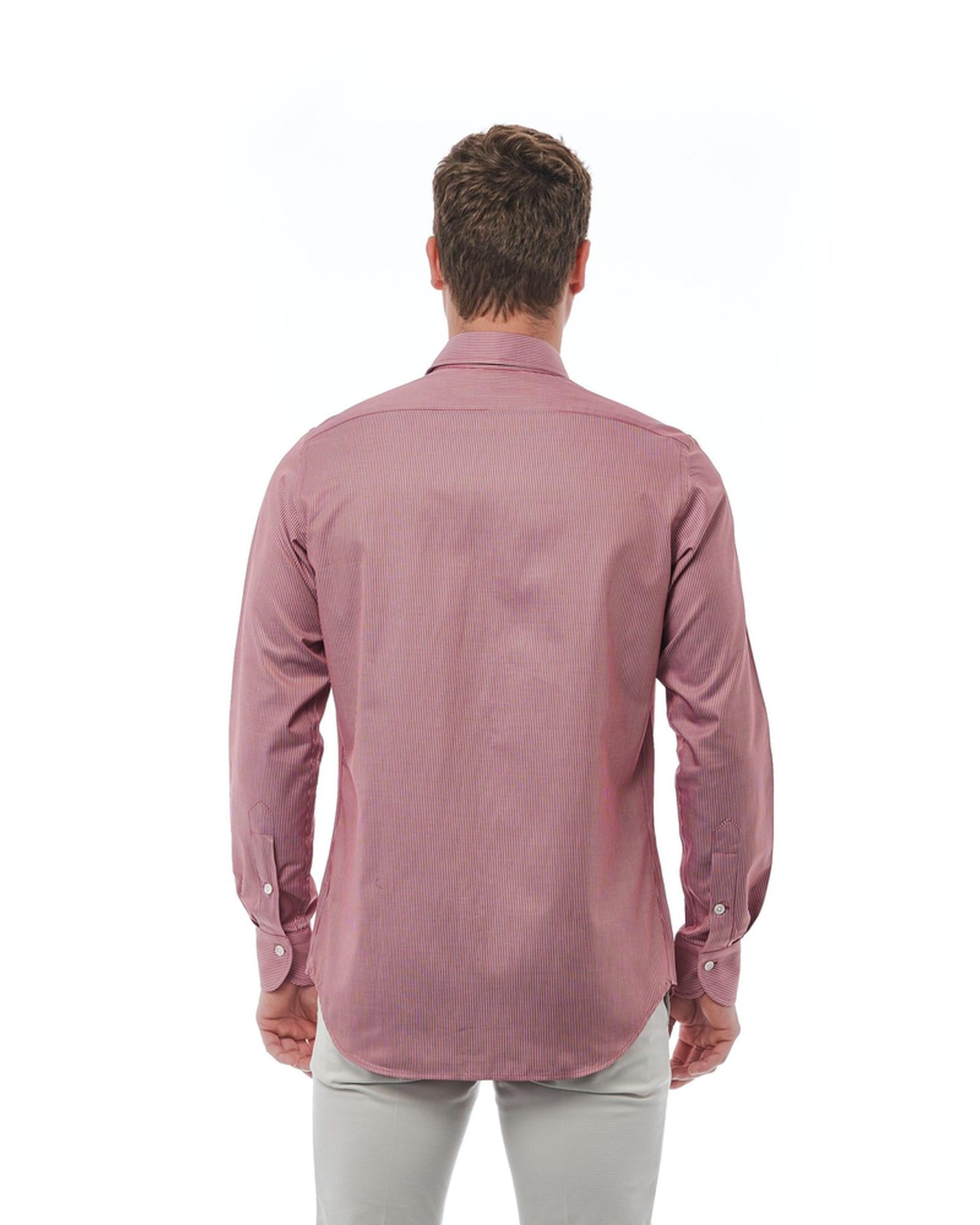 Regular Fit Shirt with Italian Collar 43 IT Men