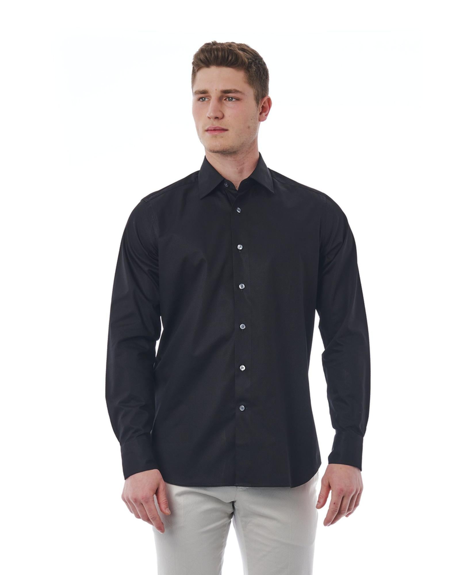 Regular Fit Shirt With Italian Collar 41 IT Men