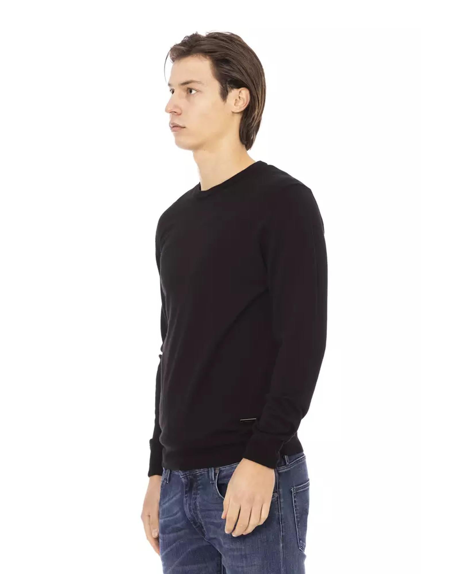 Baldinini Monogram Turtleneck Sweater L Men