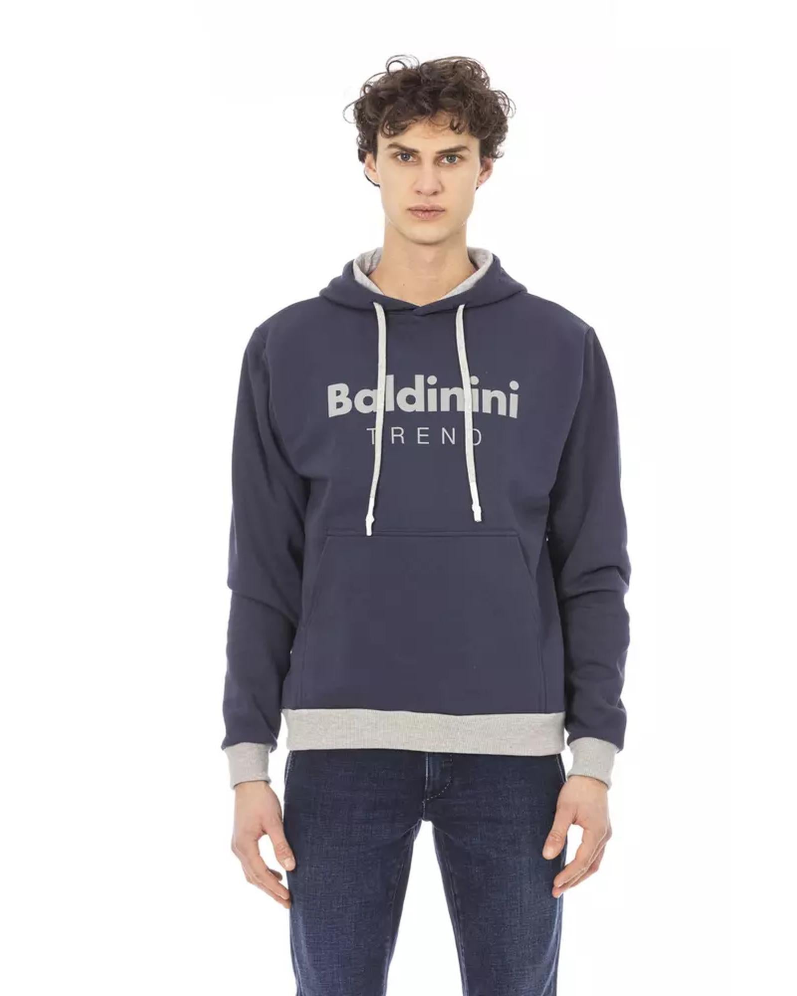 Hoodie with Front Logo and Maxi Front Pocket 3XL Men