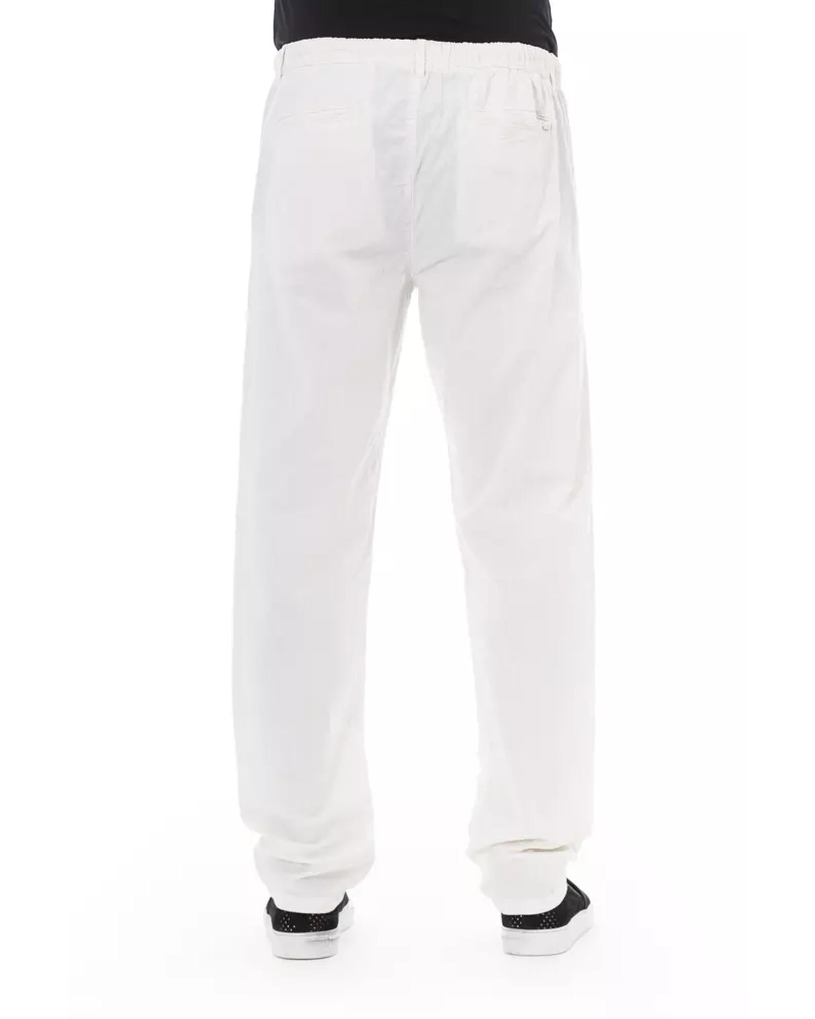 Front Zipper Chino Trousers with Side and Back Pockets 50 IT Men