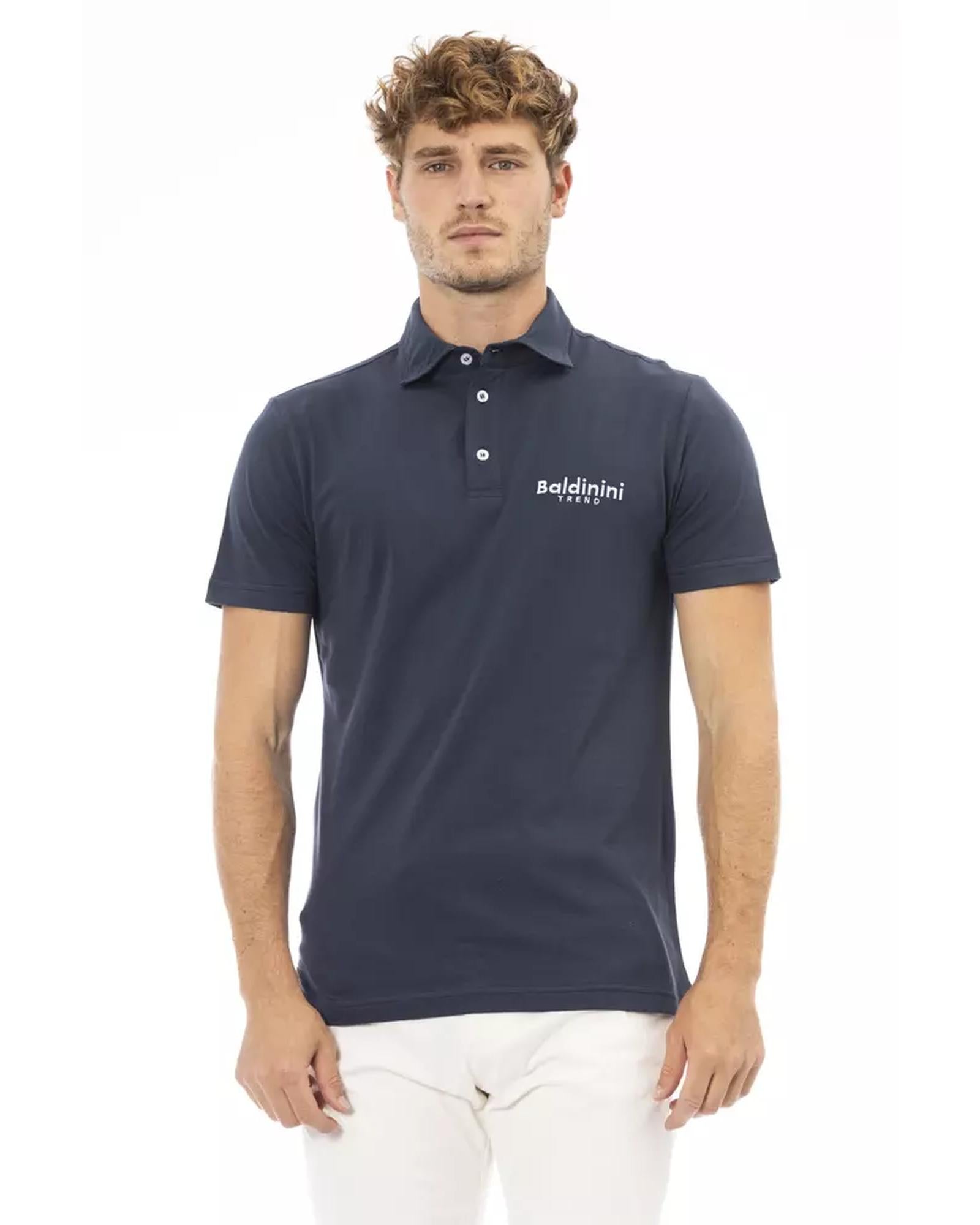 Embroidered Logo Polo Shirt L Men