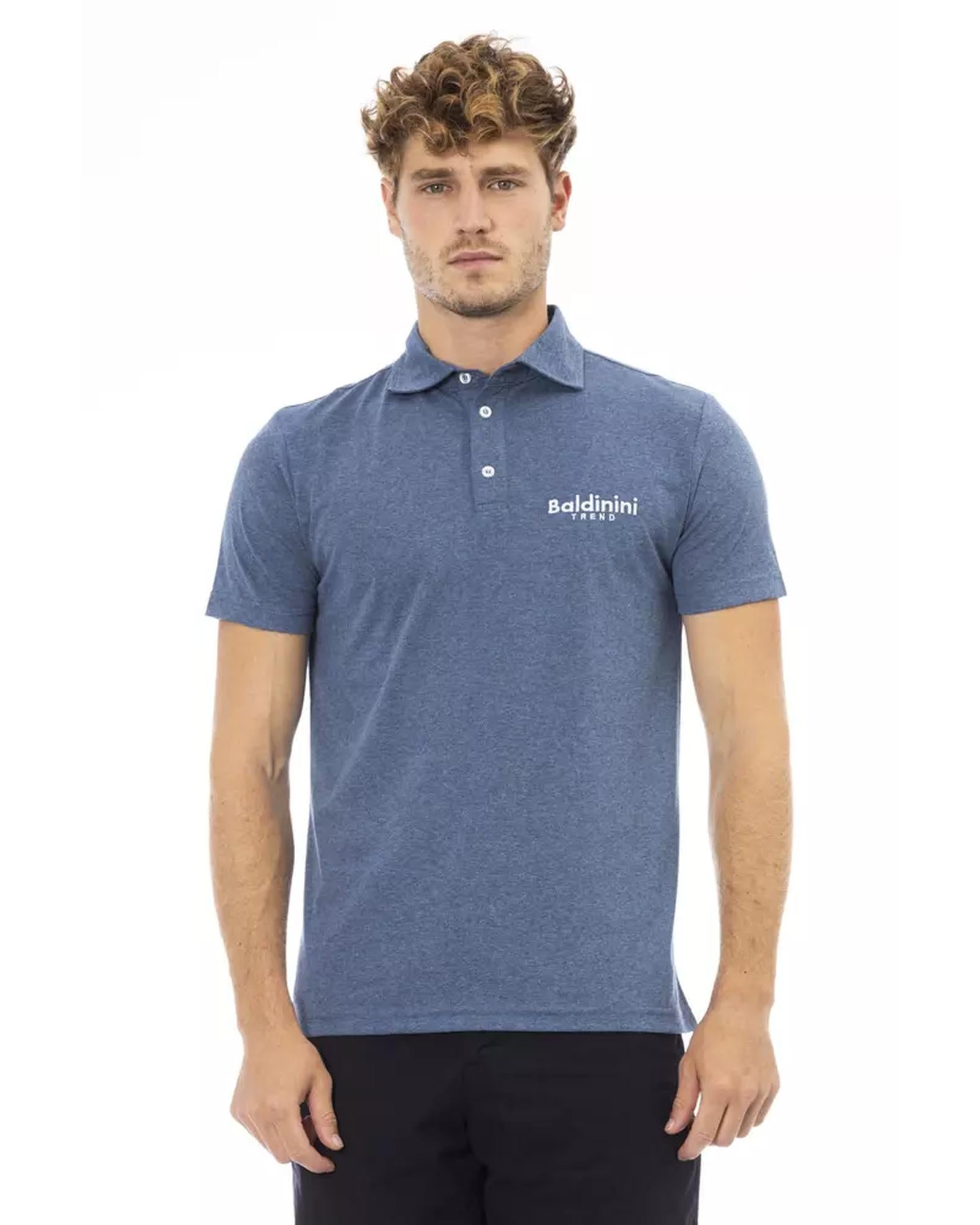 Embroidered Logo Polo Shirt L Men