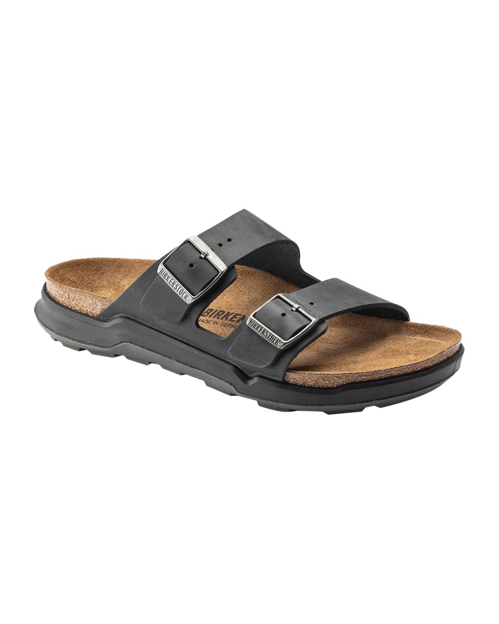 Classic Leather Sandals with Adjustable Buckles - 39 EU