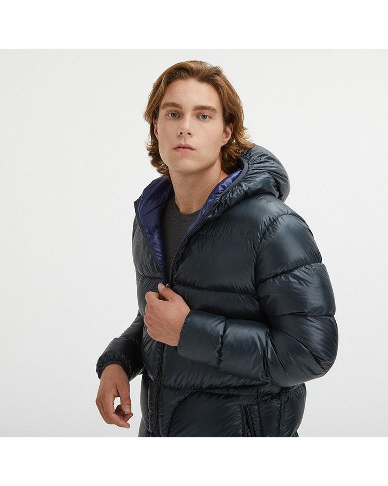 Reversible Centogrammi Jacket with Zip Closure L Men