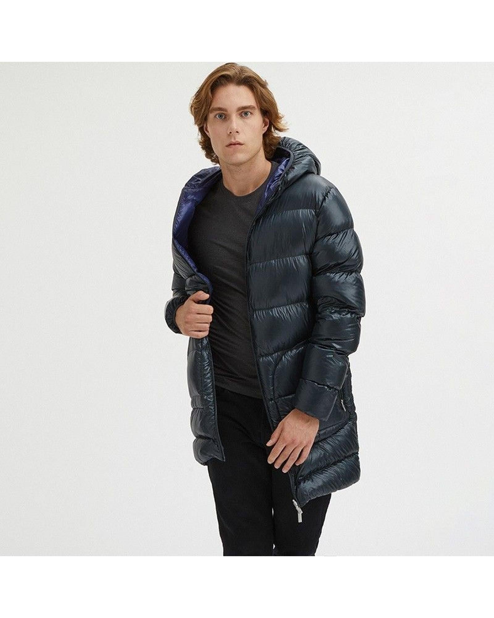 Reversible Centogrammi Jacket with Zip Closure L Men