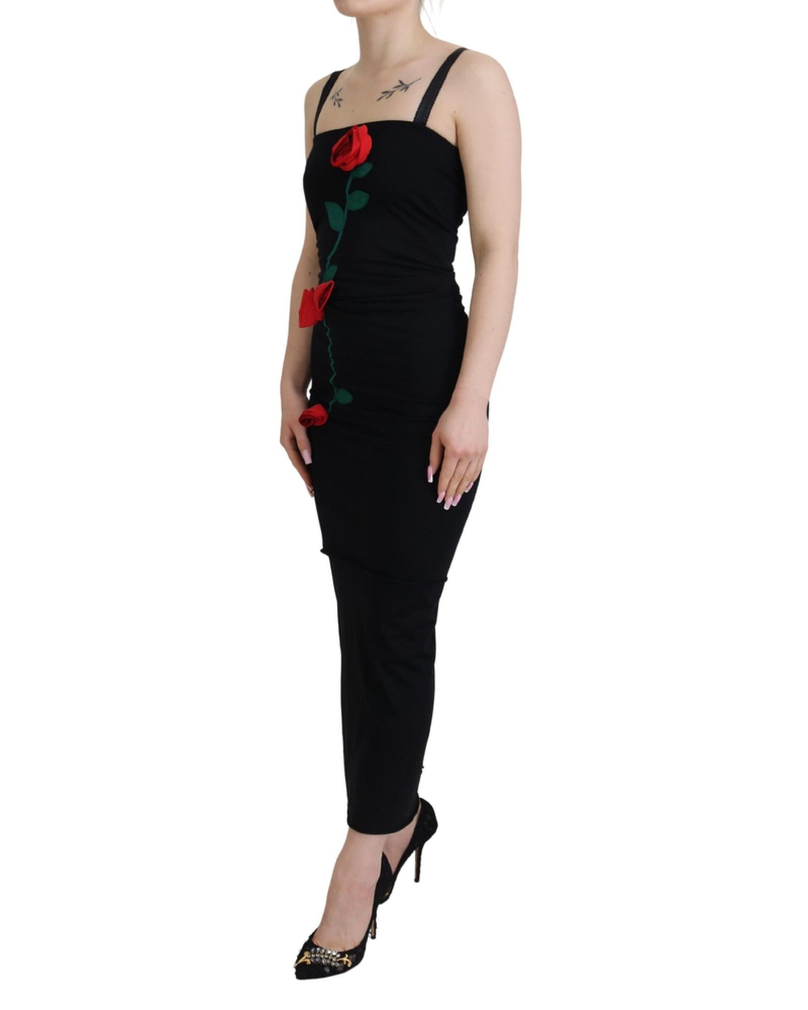 Embroidered Sheath Dress by Dolce &amp; Gabbana 38 IT Women