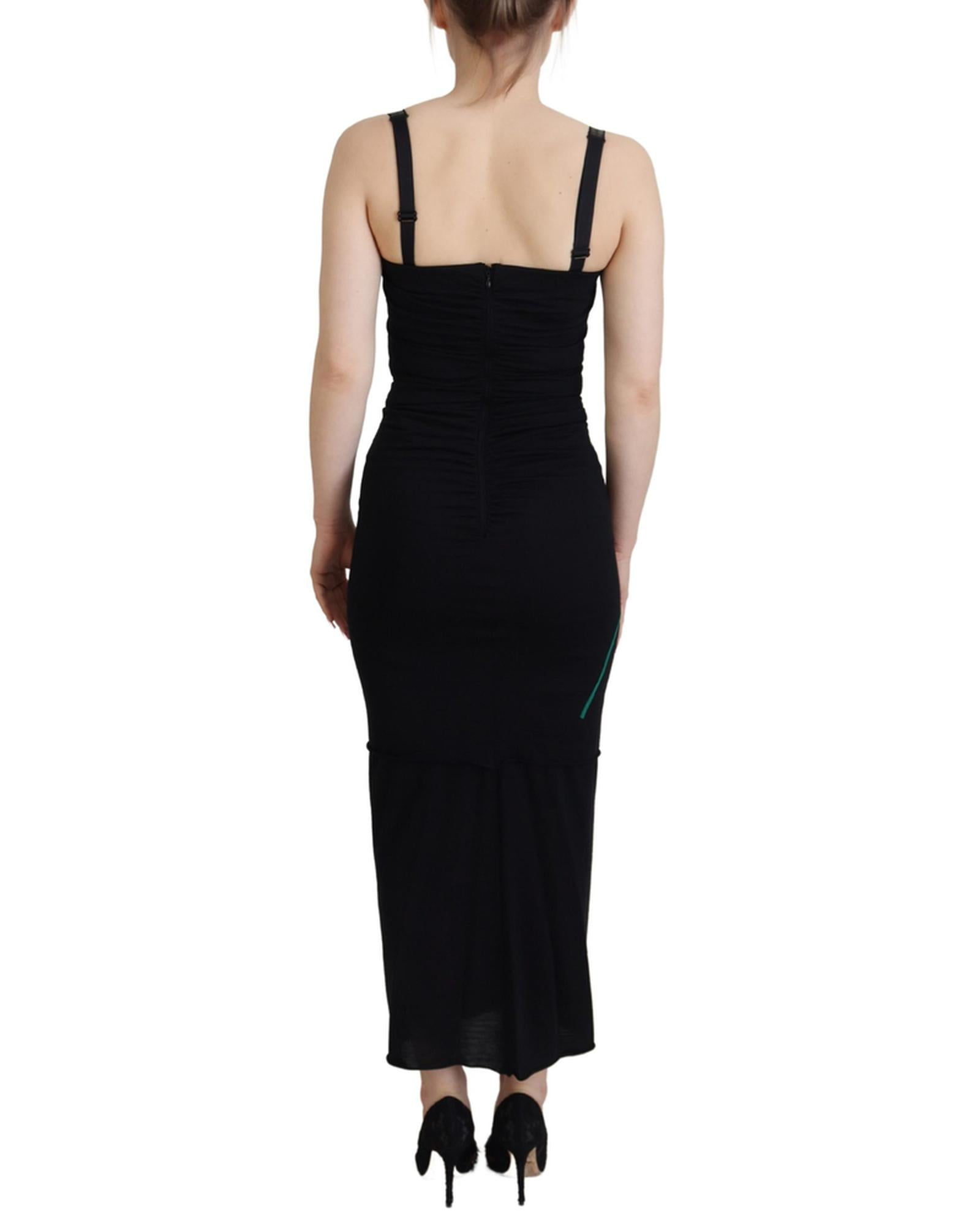 Embroidered Sheath Dress by Dolce &amp; Gabbana 46 IT Women