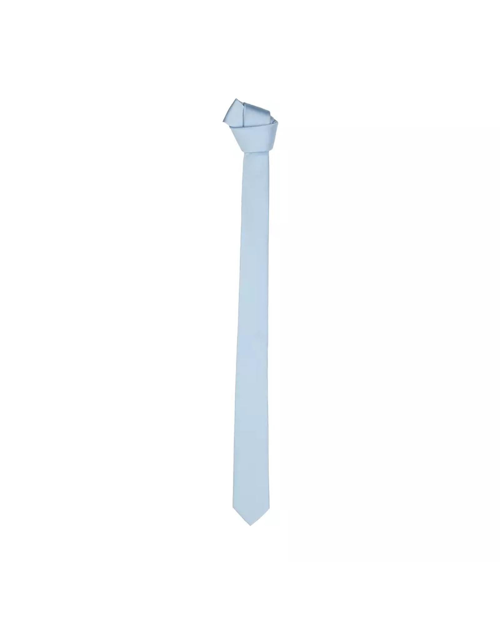 Solid Color Slim Tie One Size Men