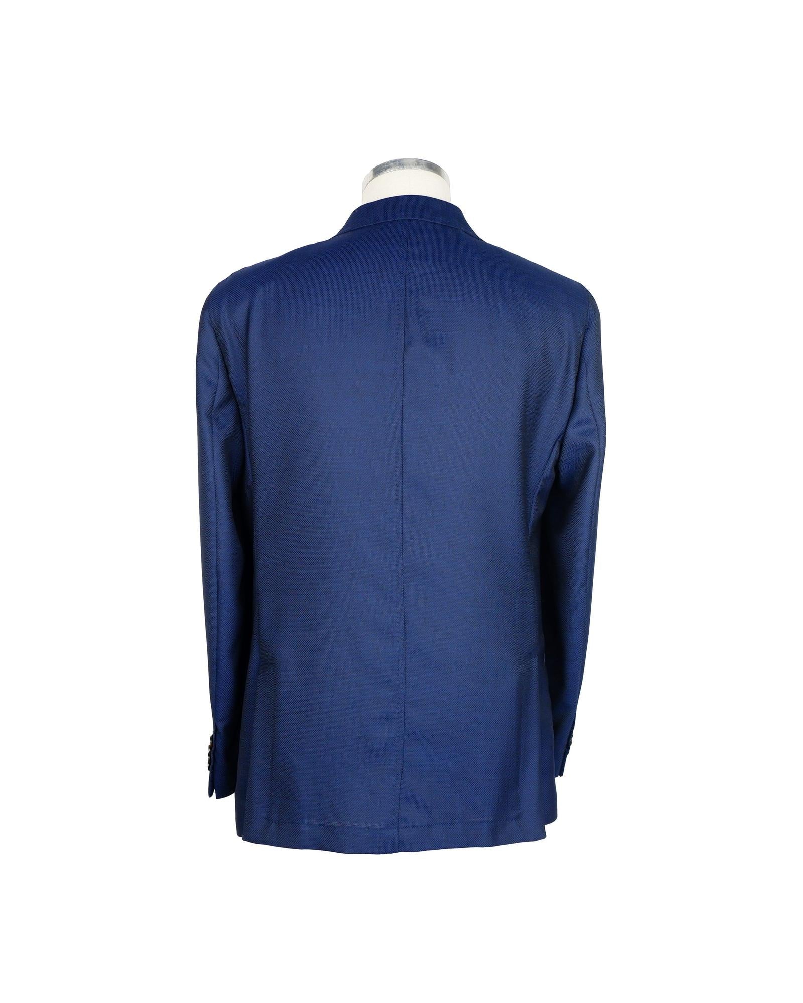 Emilio Romanelli Summer Jacket with Button Closure 48 IT Men