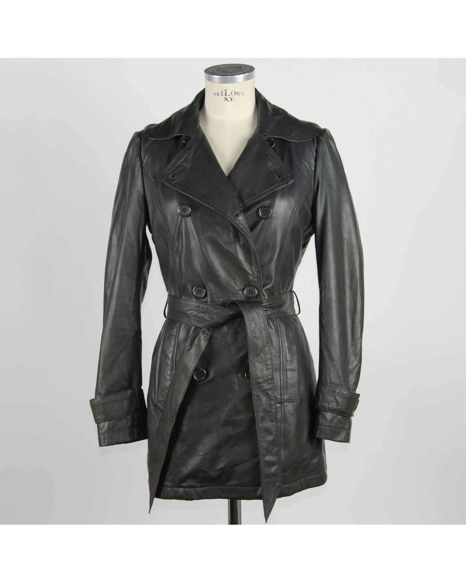 Classic Double-Breasted Trench Coat 42 IT Women