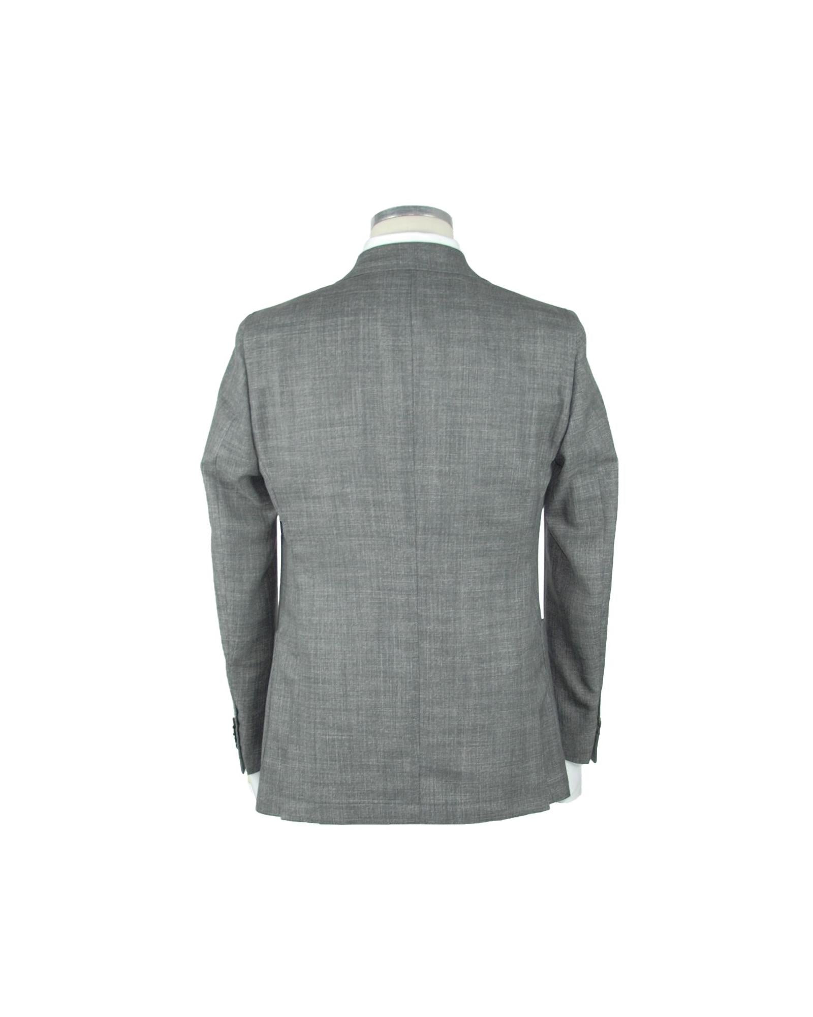 Deconstructed 2-Button Slim Fit Drop 7 Jacket 48 IT Men