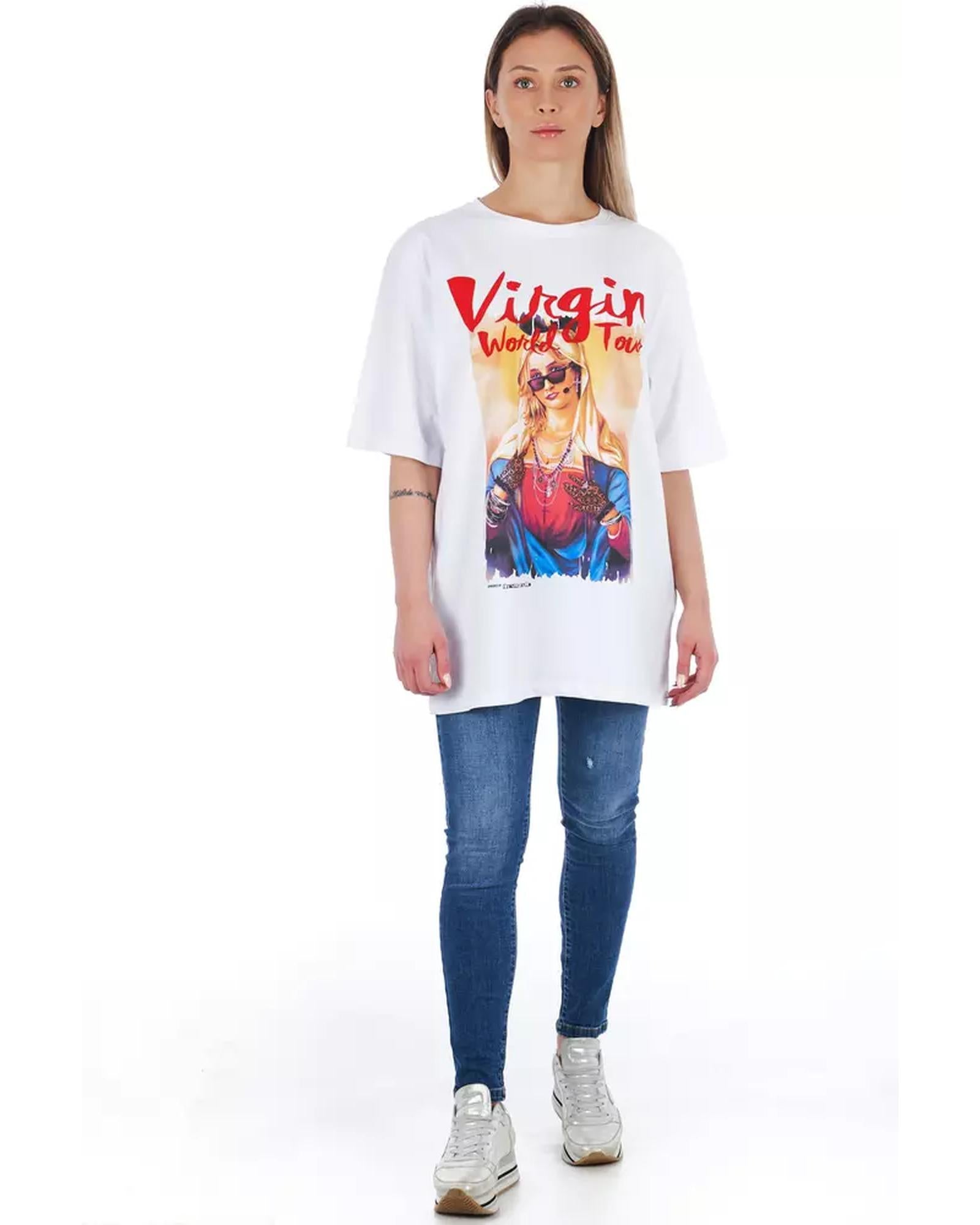 Oversized Print T-Shirt XS Women