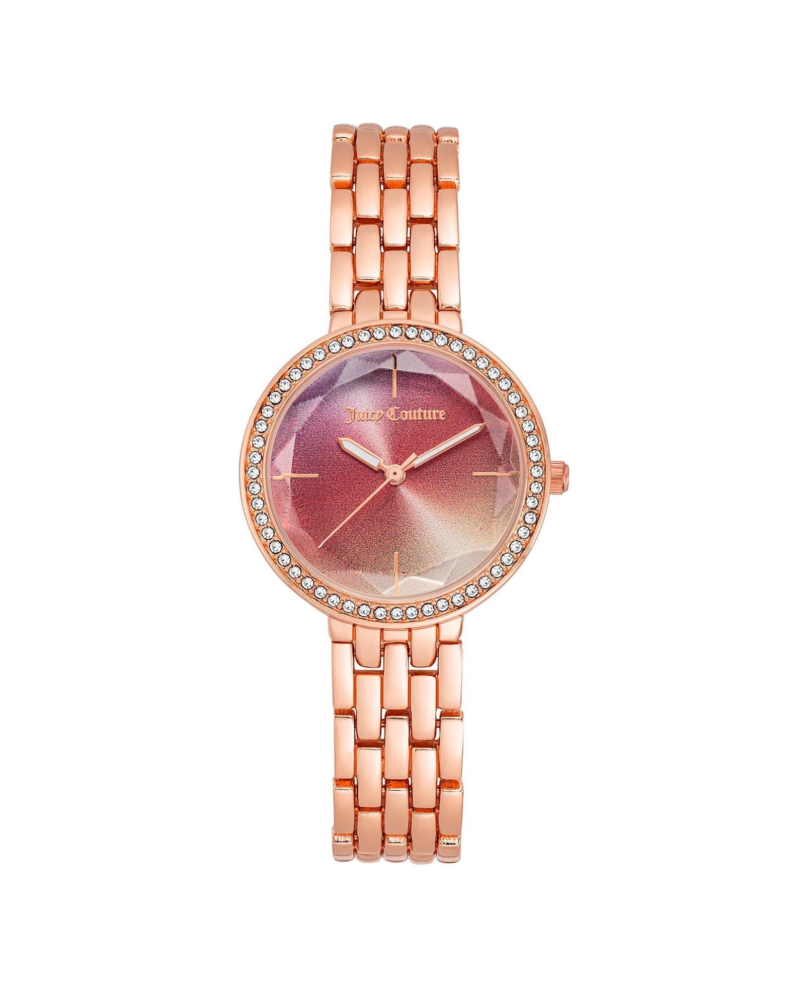 Rose Gold Fashion Watch with Quartz Movement One Size Women