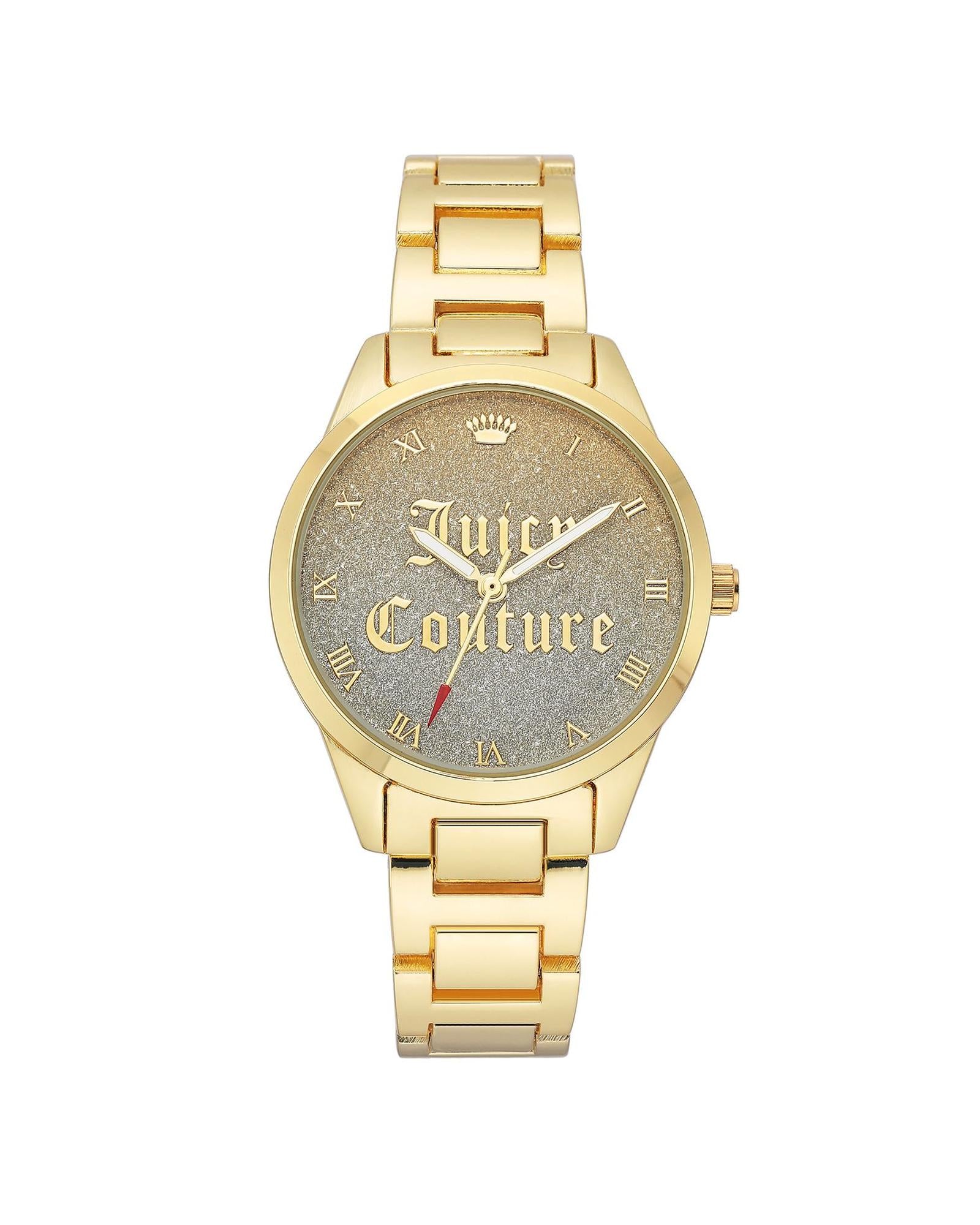 Gold Fashion Watch with Analog Display and Quartz Movement One Size Women