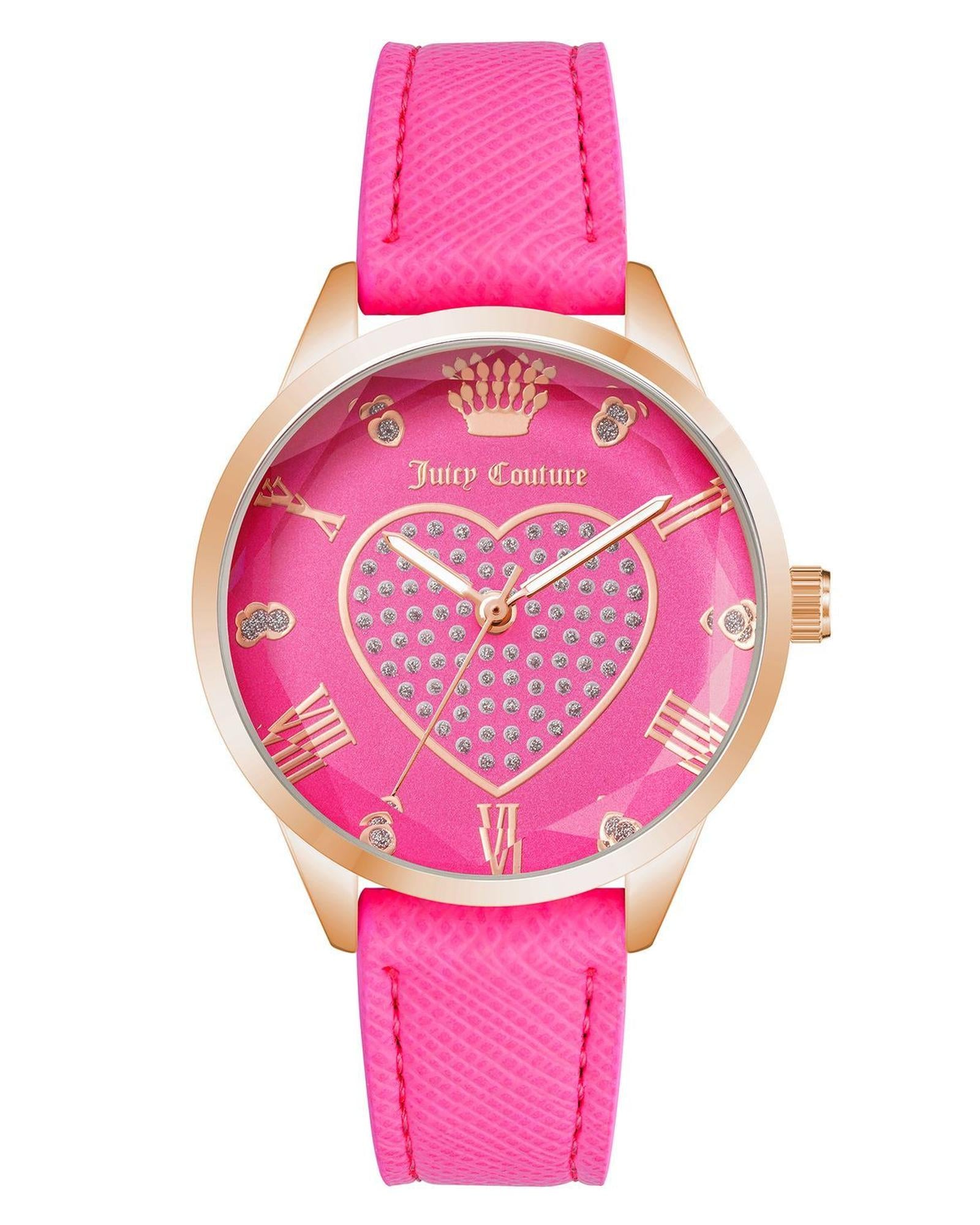 Rose Gold Analog Fashion Watch with Rhine Stone Facing One Size Women