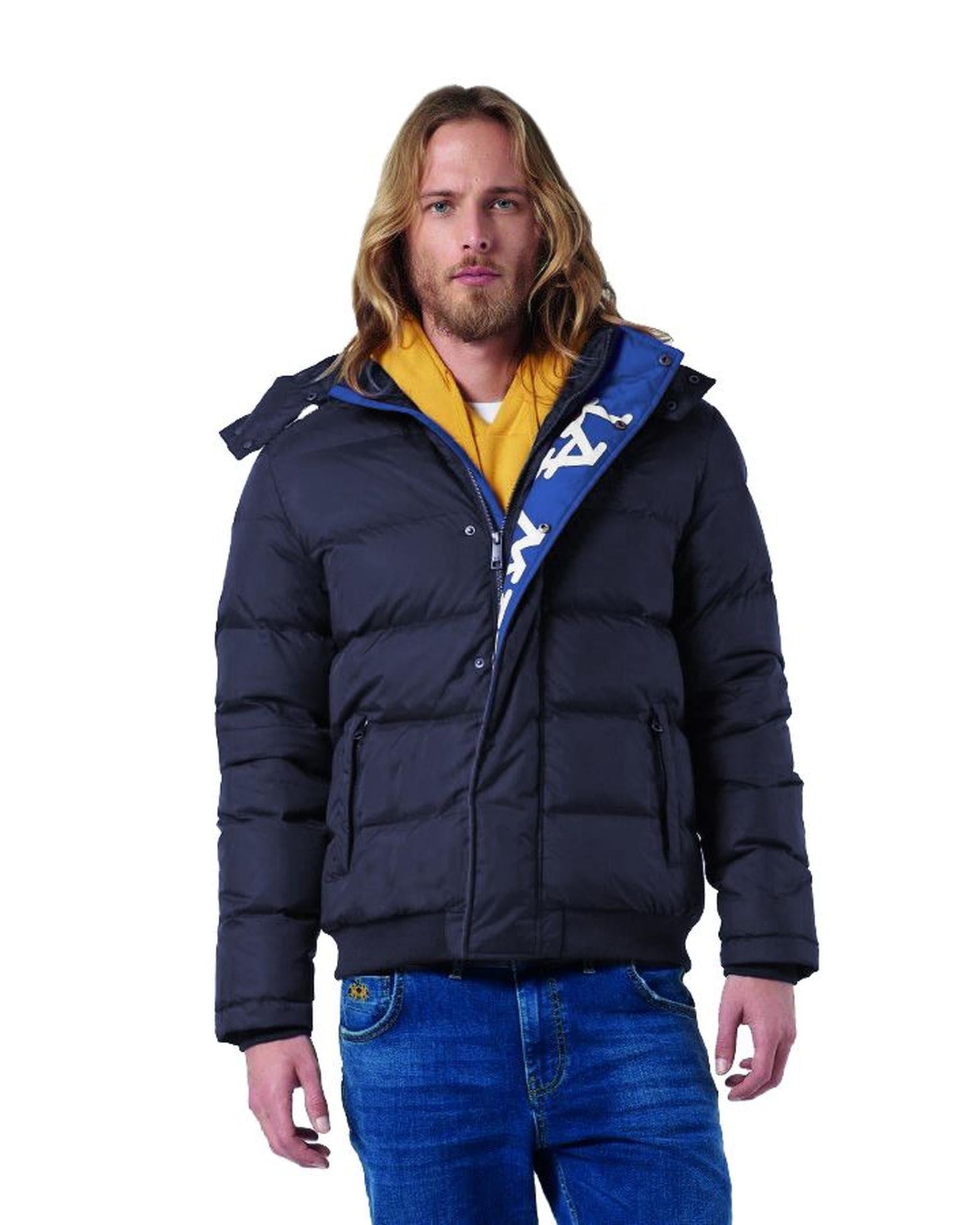 Mens Nylon Sports Jacket with Hood and Water-Repellent Surface Treatment XL Men