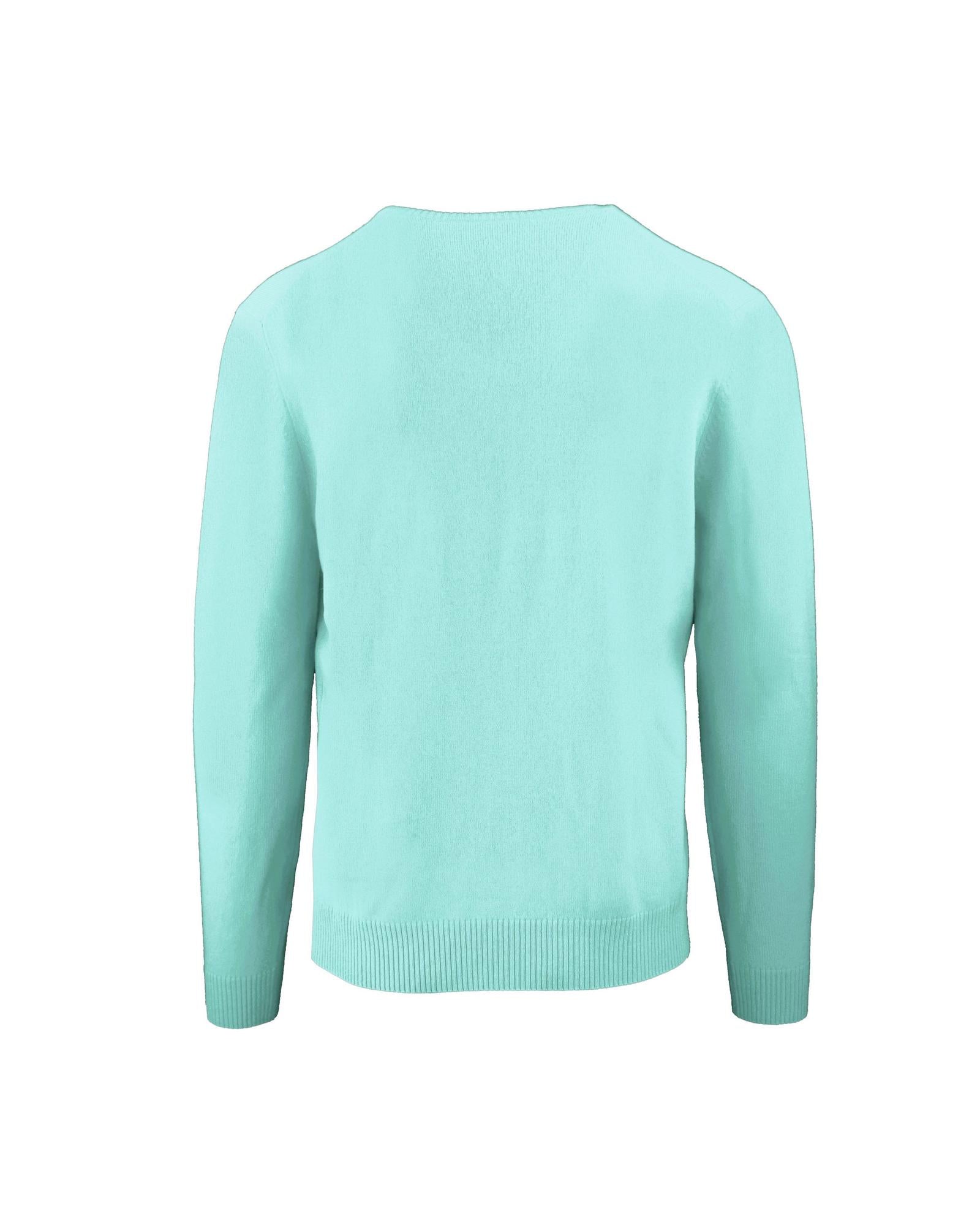 Malo Green Tea Cashmere Roundneck Sweatshirt L Men