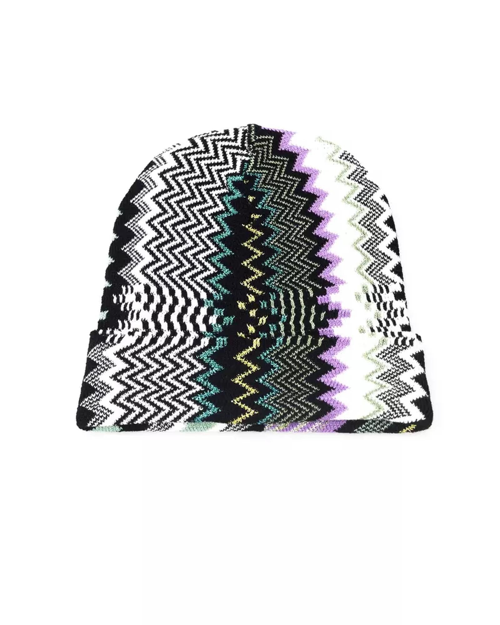 Geometric Fantasy Multicolor Hat One Size Women