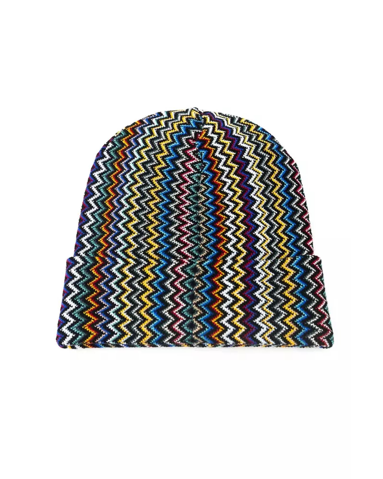 Geometric Fantasy Multicolor Hat One Size Men