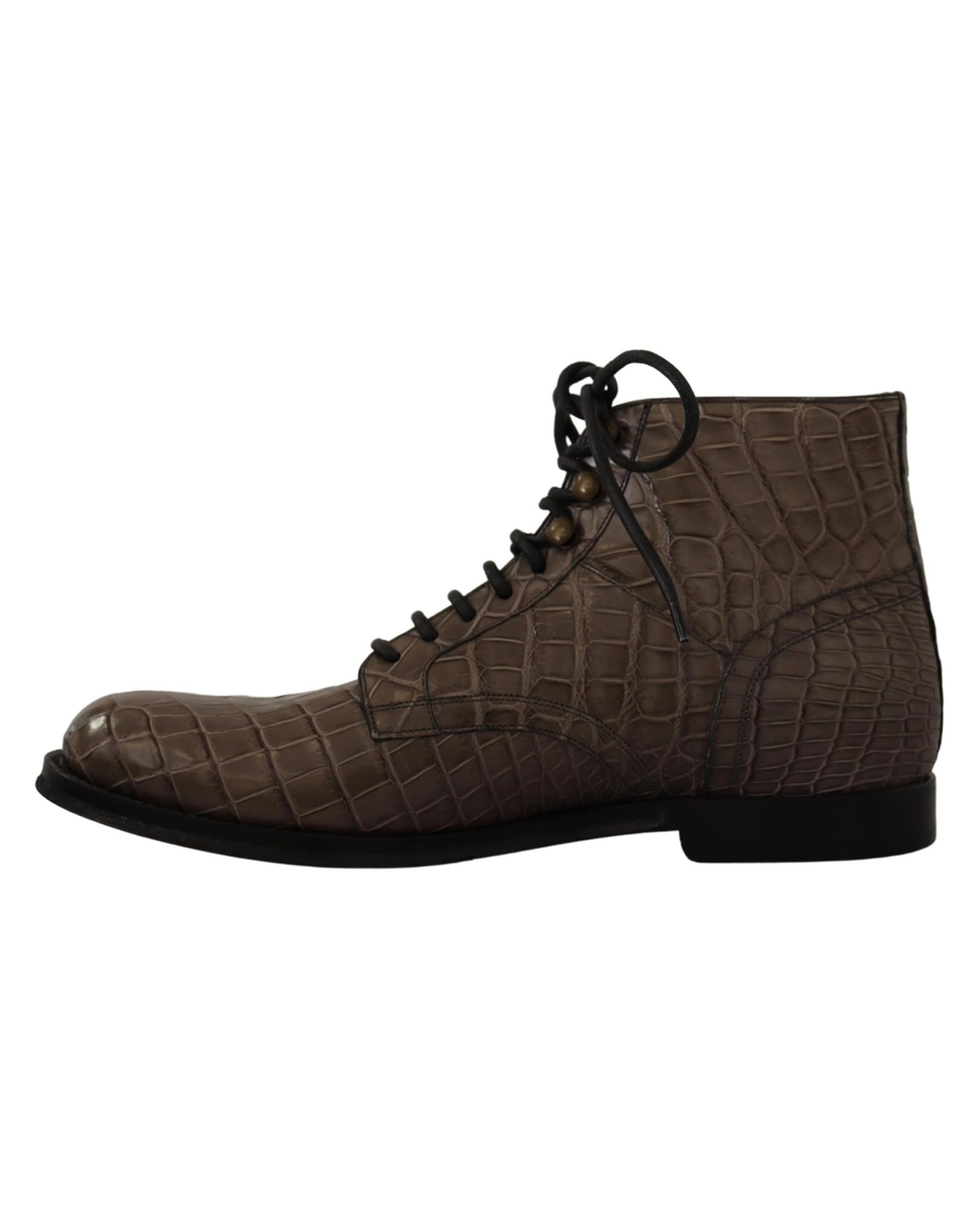 Gorgeous Dolce &amp; Gabbana Derby Brogue Boots 42 EU Men