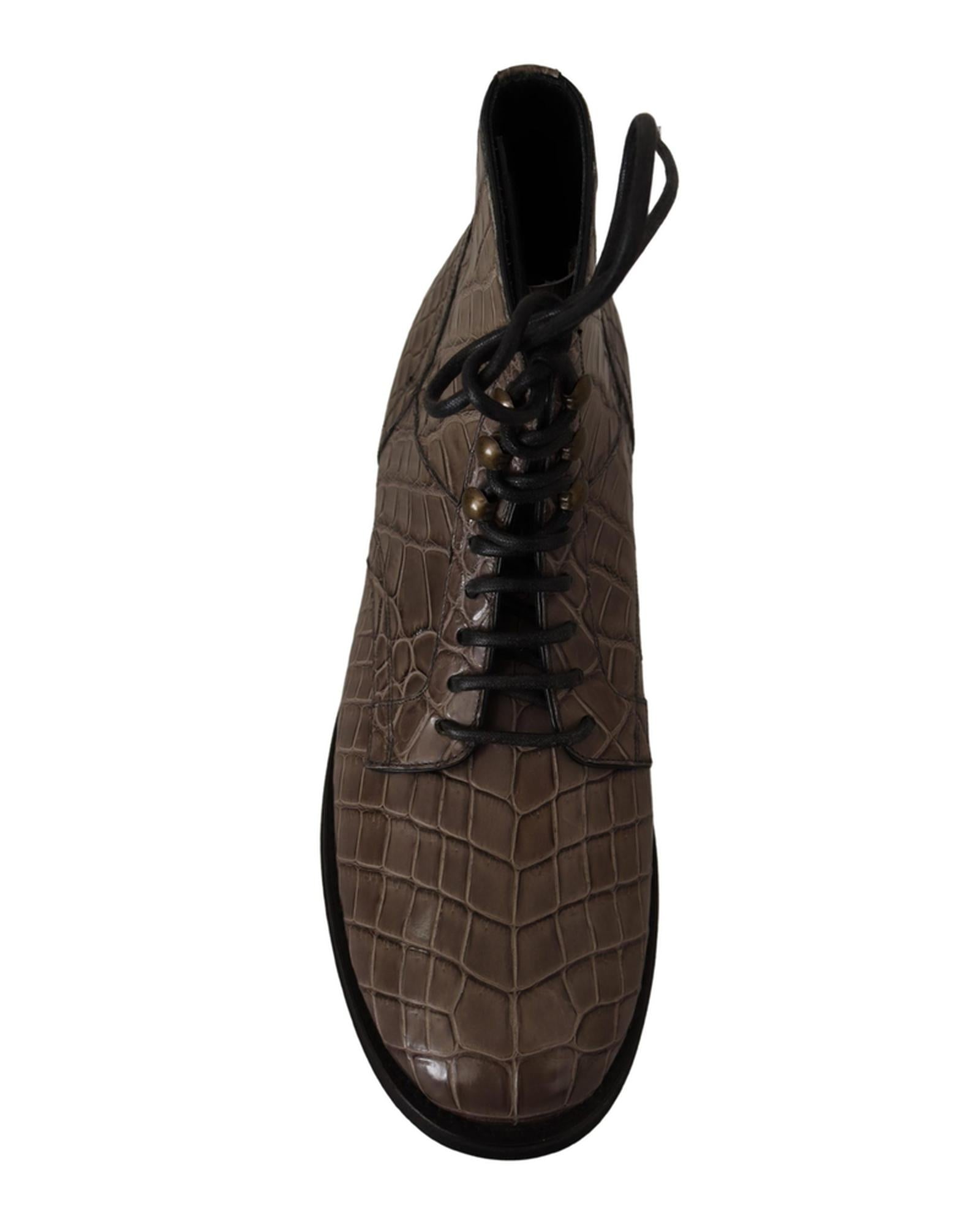 Gorgeous Dolce &amp; Gabbana Derby Brogue Boots 42 EU Men