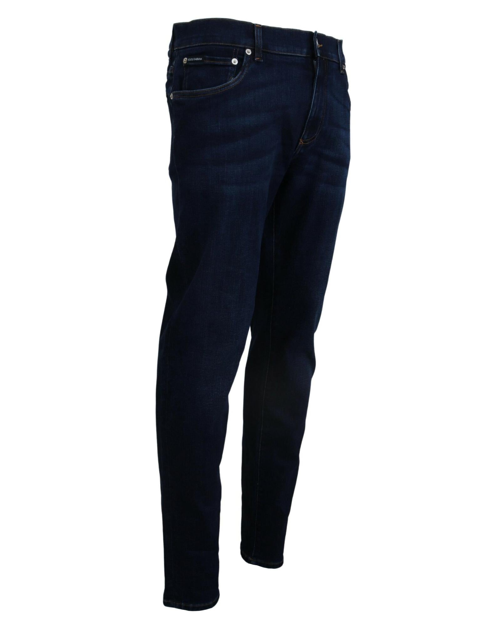 Brand New Dolce &amp; Gabbana Slim Fit Denim Jeans 56 IT Men