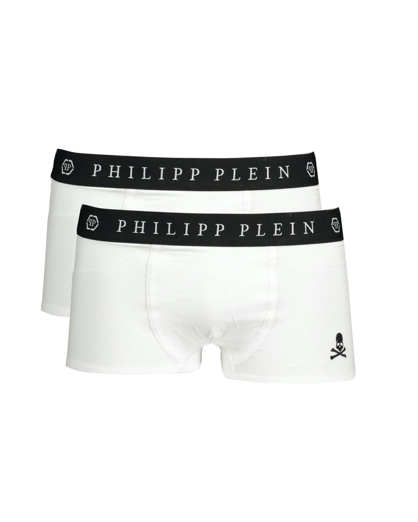 Philipp Plein Elasticized Boxer Set with Logo Elastic Band M Men