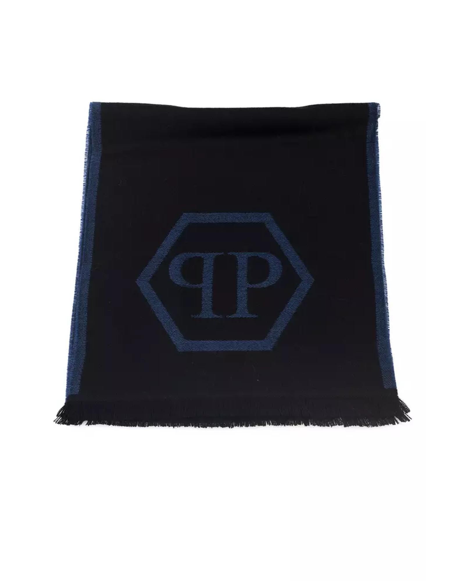 Logo Fringed Scarf One Size Men