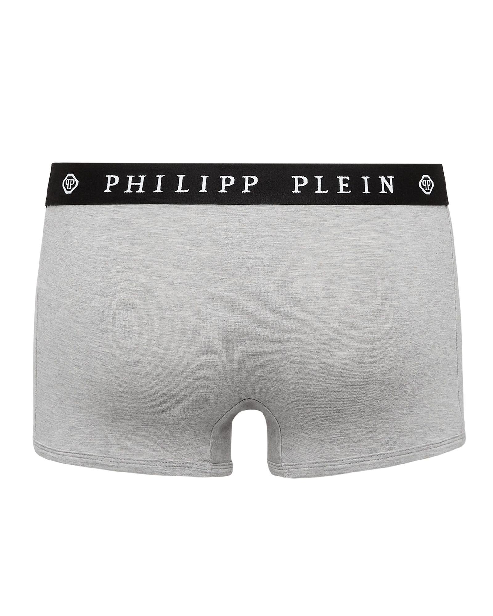 Philipp Plein Men's Gray Cotton Underwear - XL