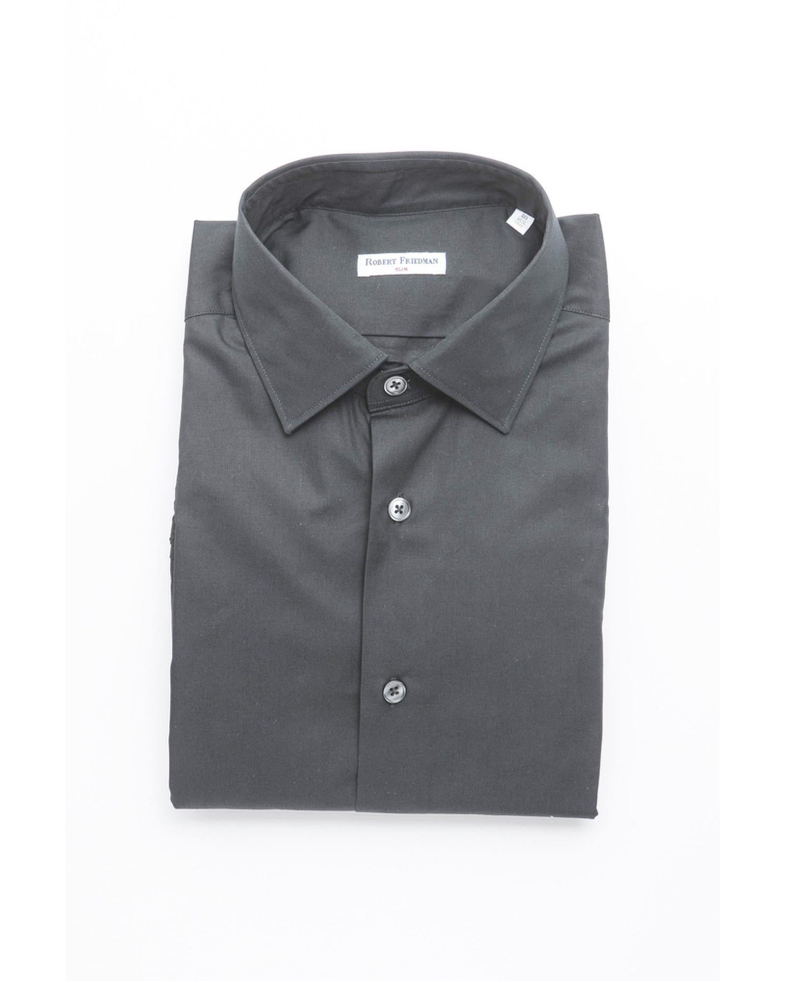 Slim Fit Collared Shirt 40 IT Men