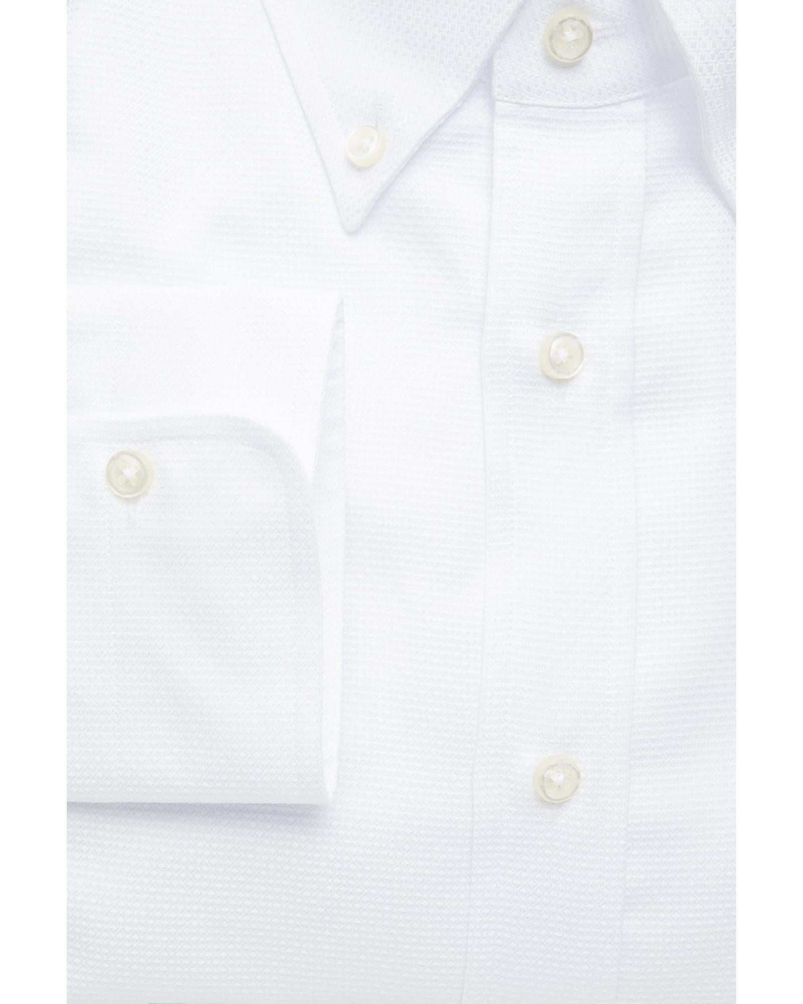 Classic Cotton Button Down Shirt 44 IT Men