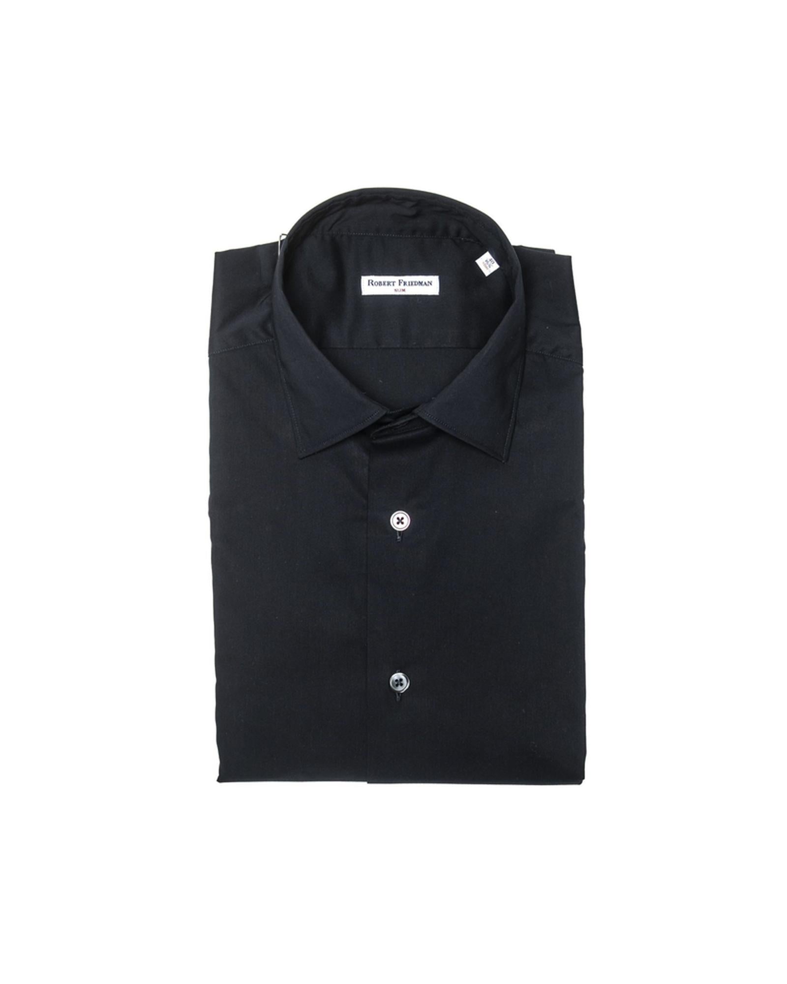 Classic White Button-Up Shirt 41 IT Men