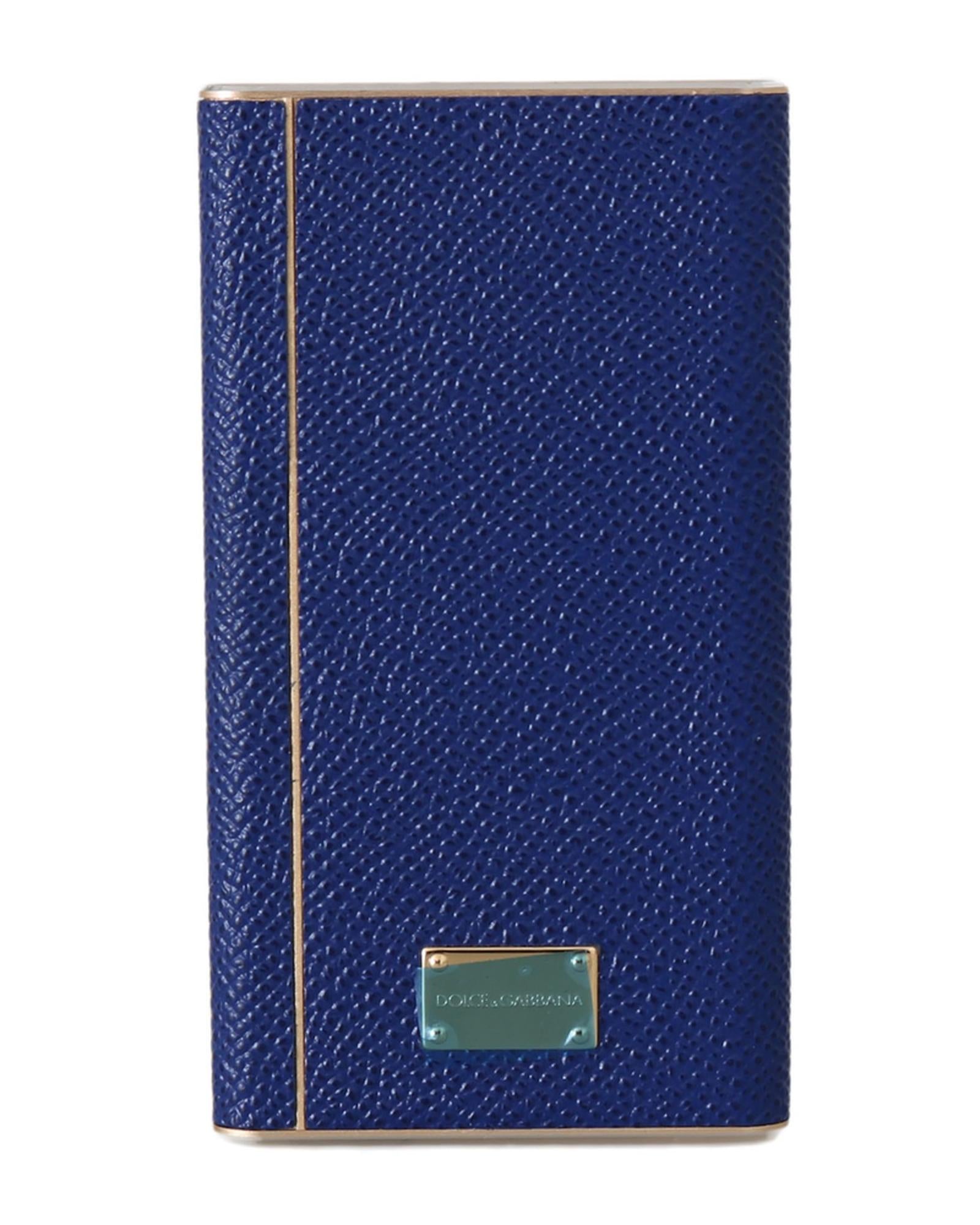 Designer Blue and Gold Power Bank Battery Charger by Dolce &amp; Gabbana One Size Women