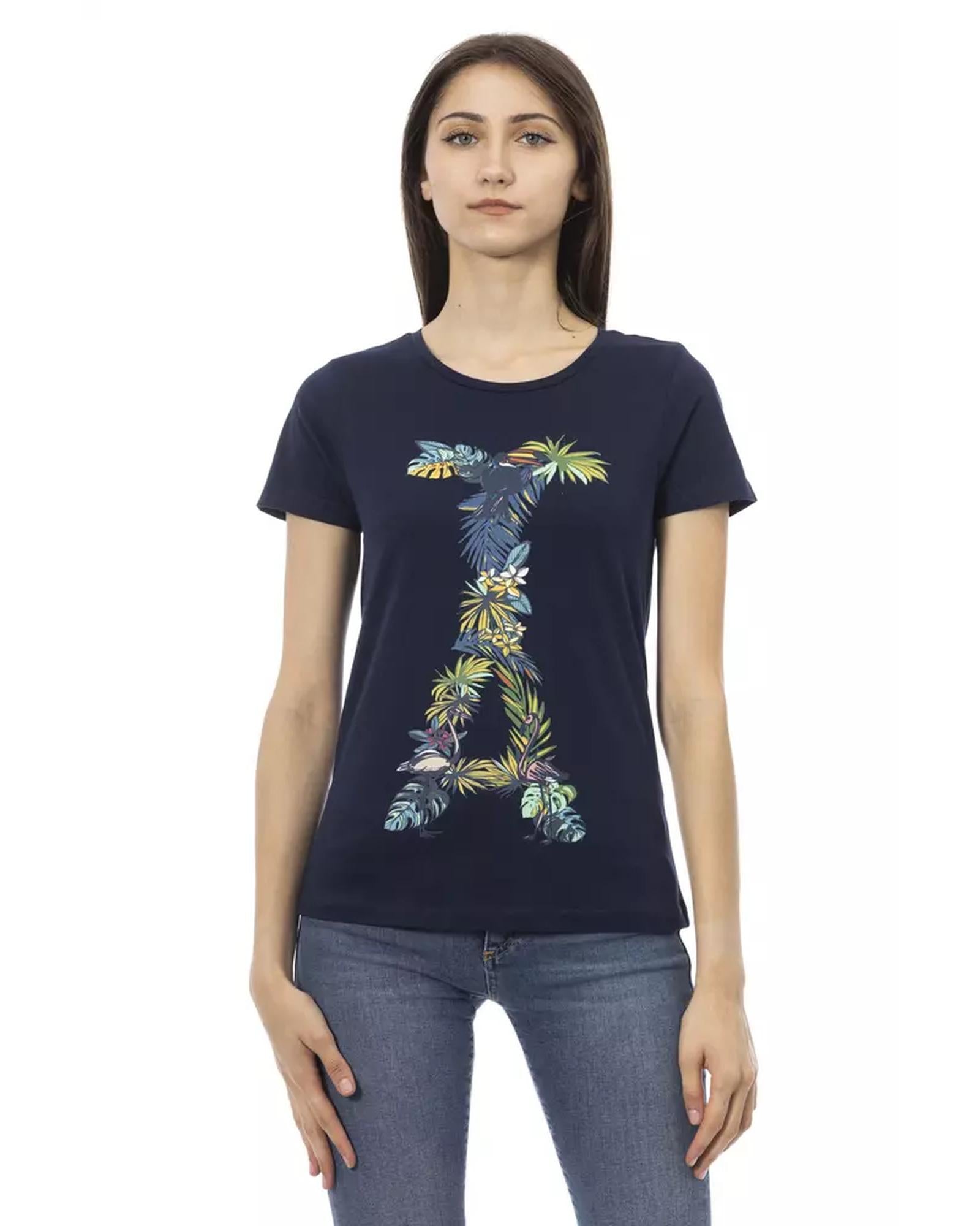 Short Sleeve T-shirt With Front Print S Women