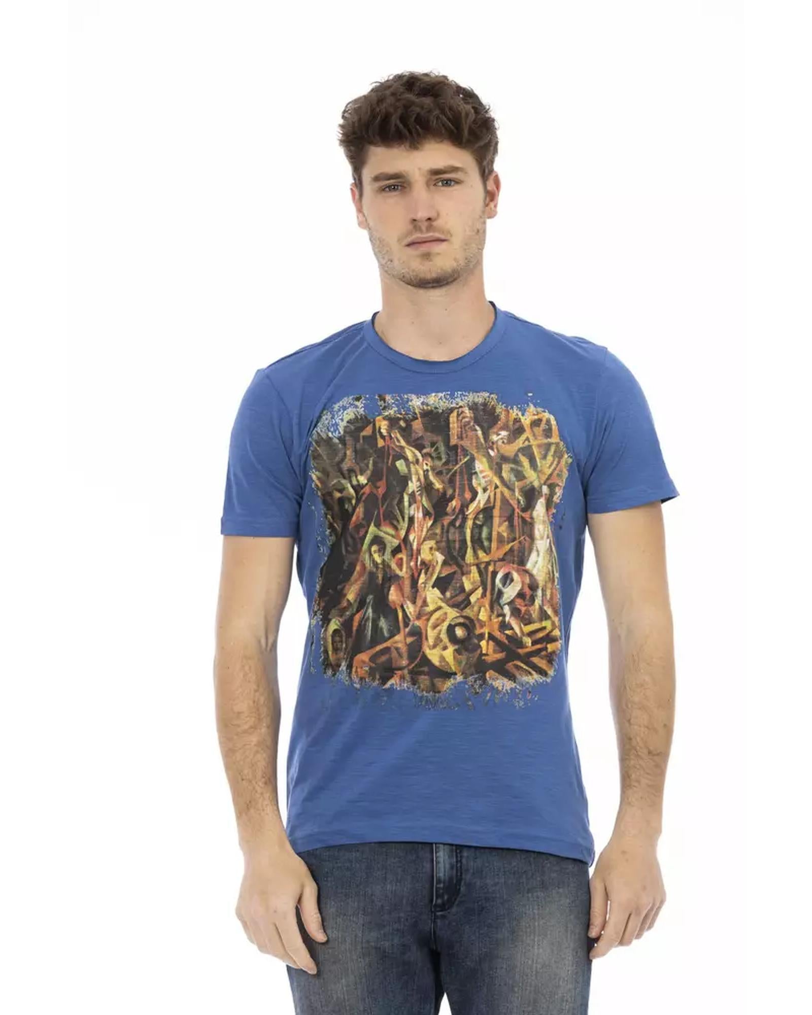 Short Sleeve T-shirt with Round Neck M Men