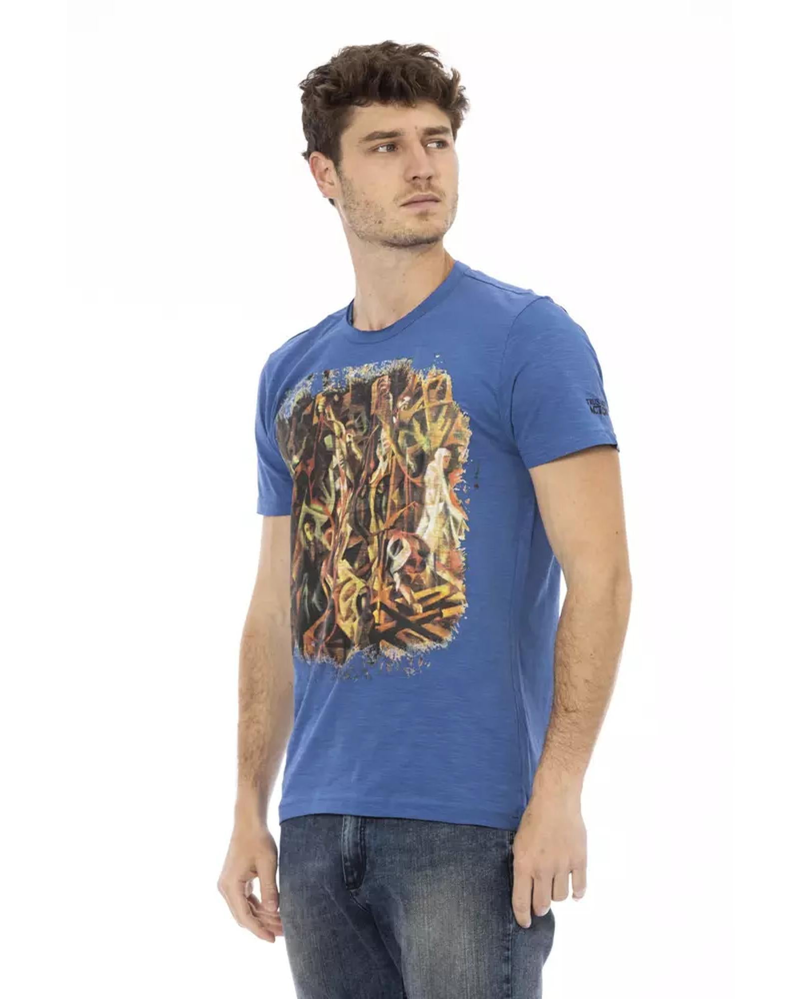 Short Sleeve T-shirt with Round Neck XL Men