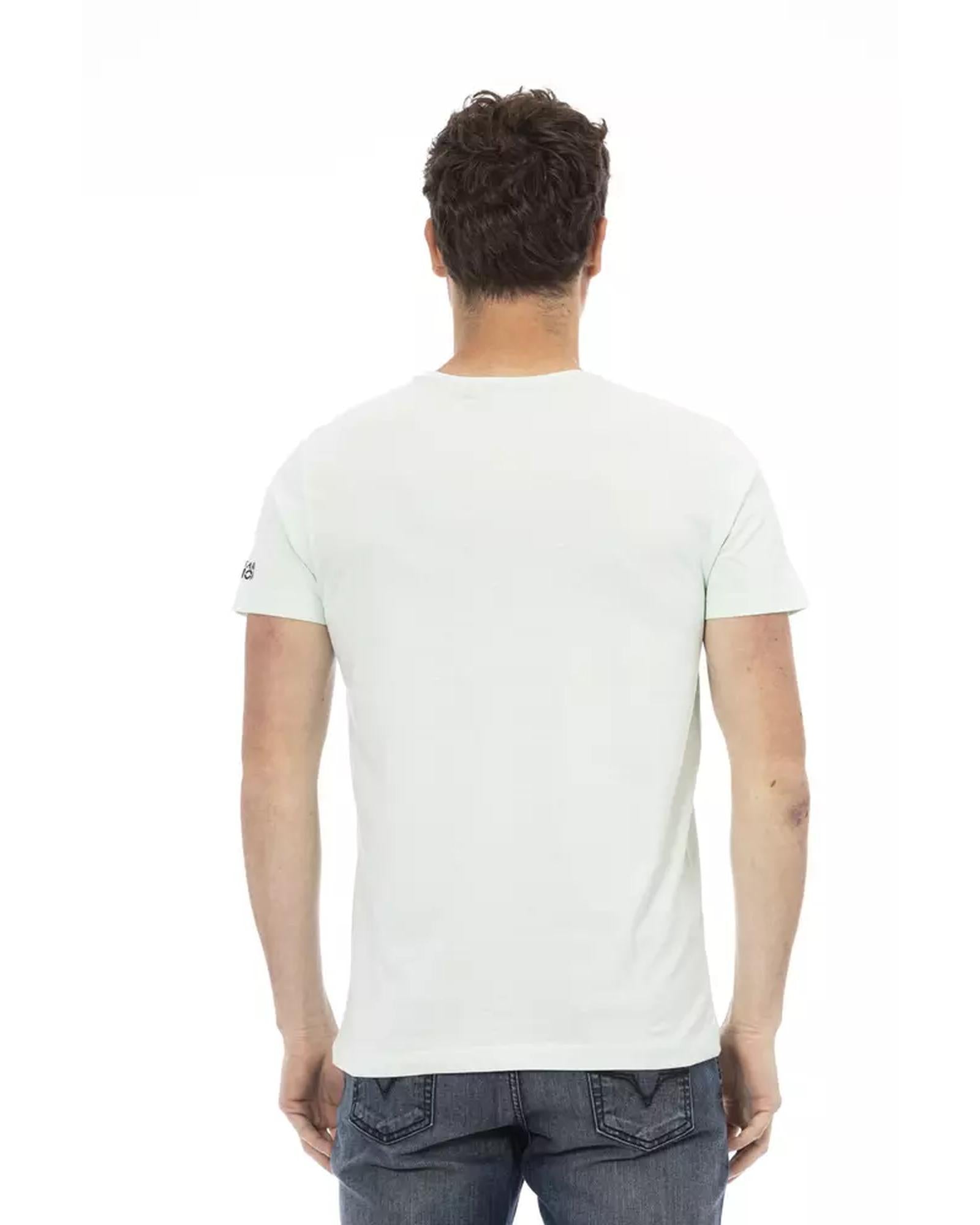 Short Sleeve T-shirt with Front Print S Men