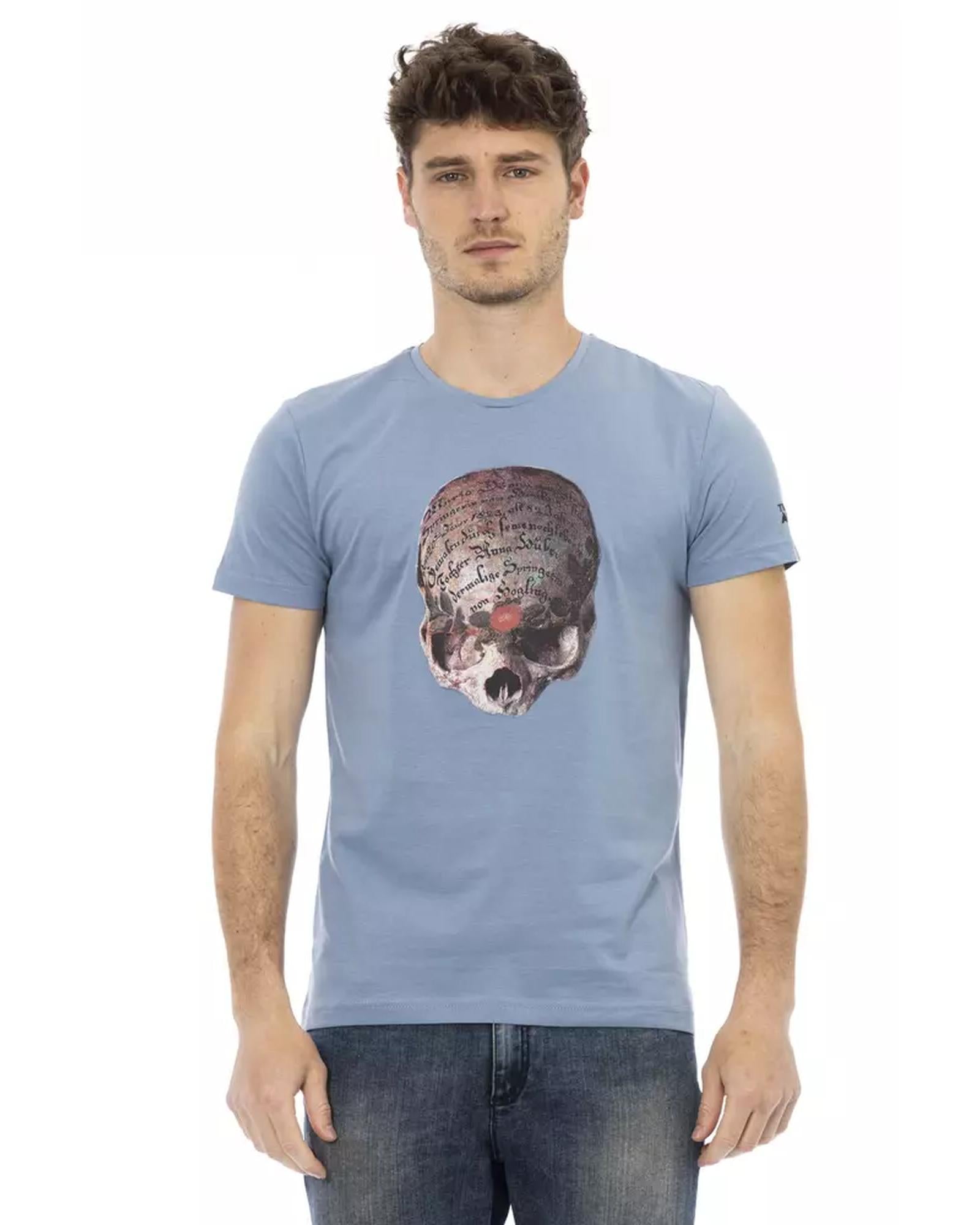 Short Sleeve T-shirt with Front Print M Men