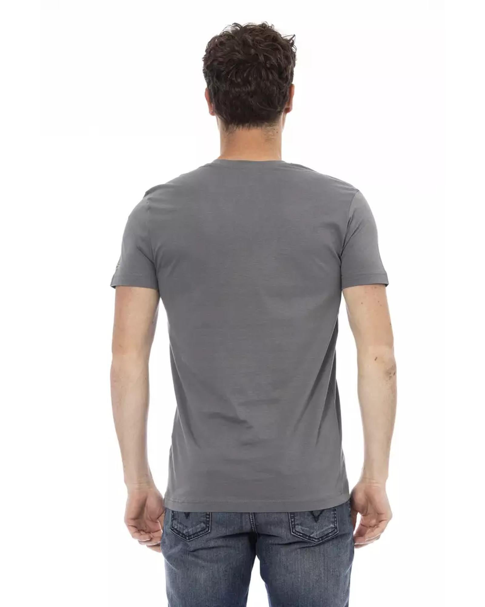 Short Sleeve T-shirt with V-neck XL Men