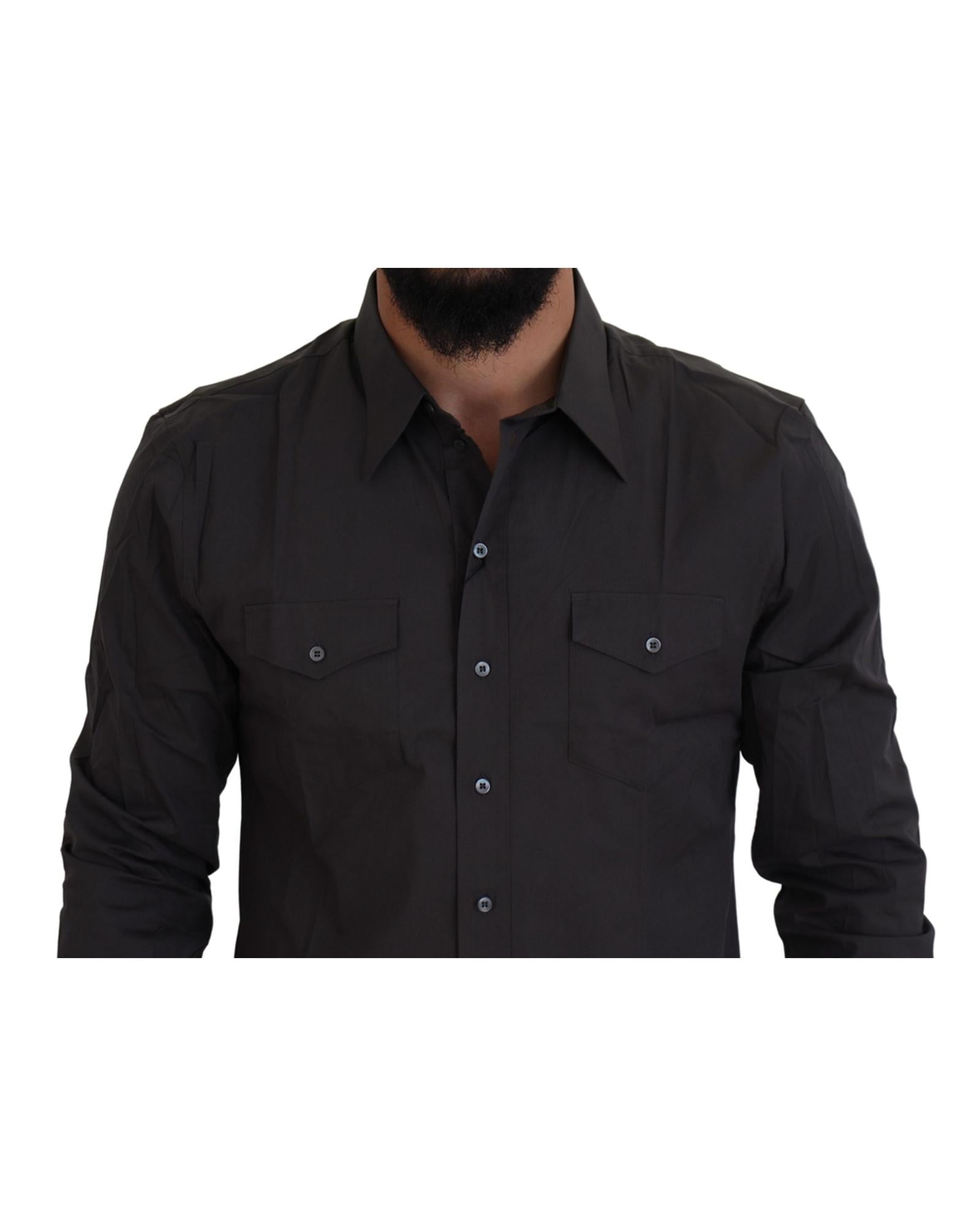 Dolce &amp; Gabbana Sicilia Dress Formal Shirt 40 IT Men