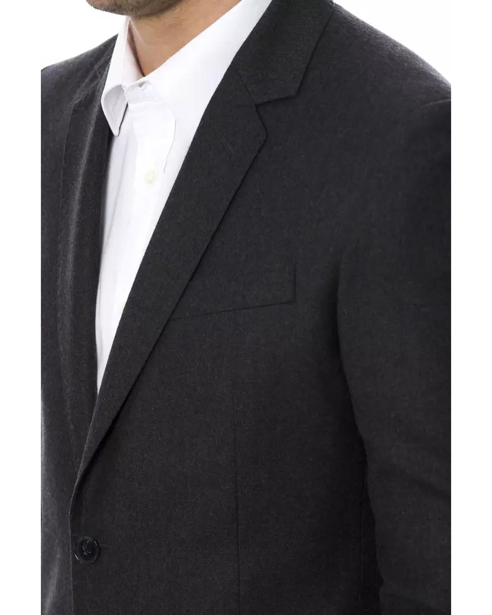 Luxury Single Breasted Blazer 54 IT Men