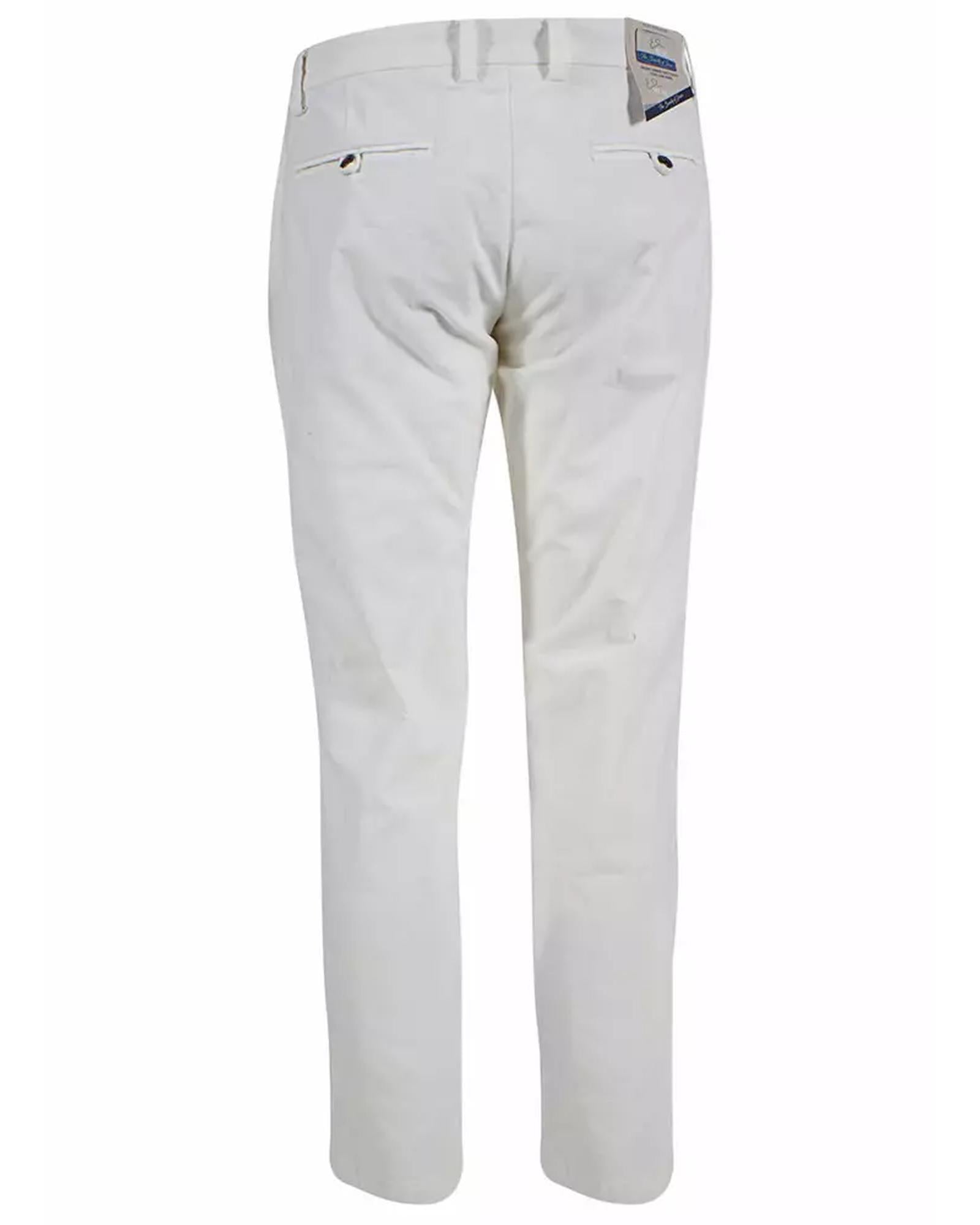 Zee Chino Trousers with Pleats and Five Pockets W29 US Men