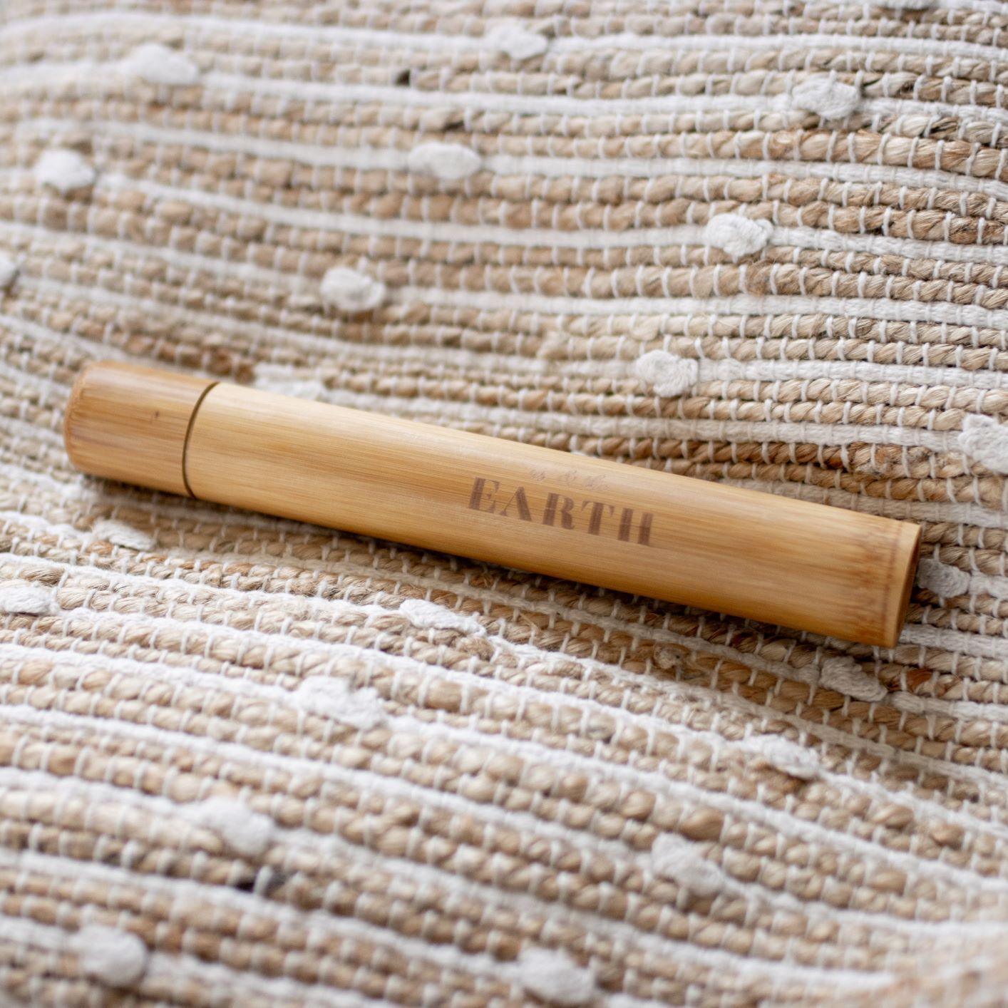 Eco-friendly Bamboo Toothbrush Travel Case