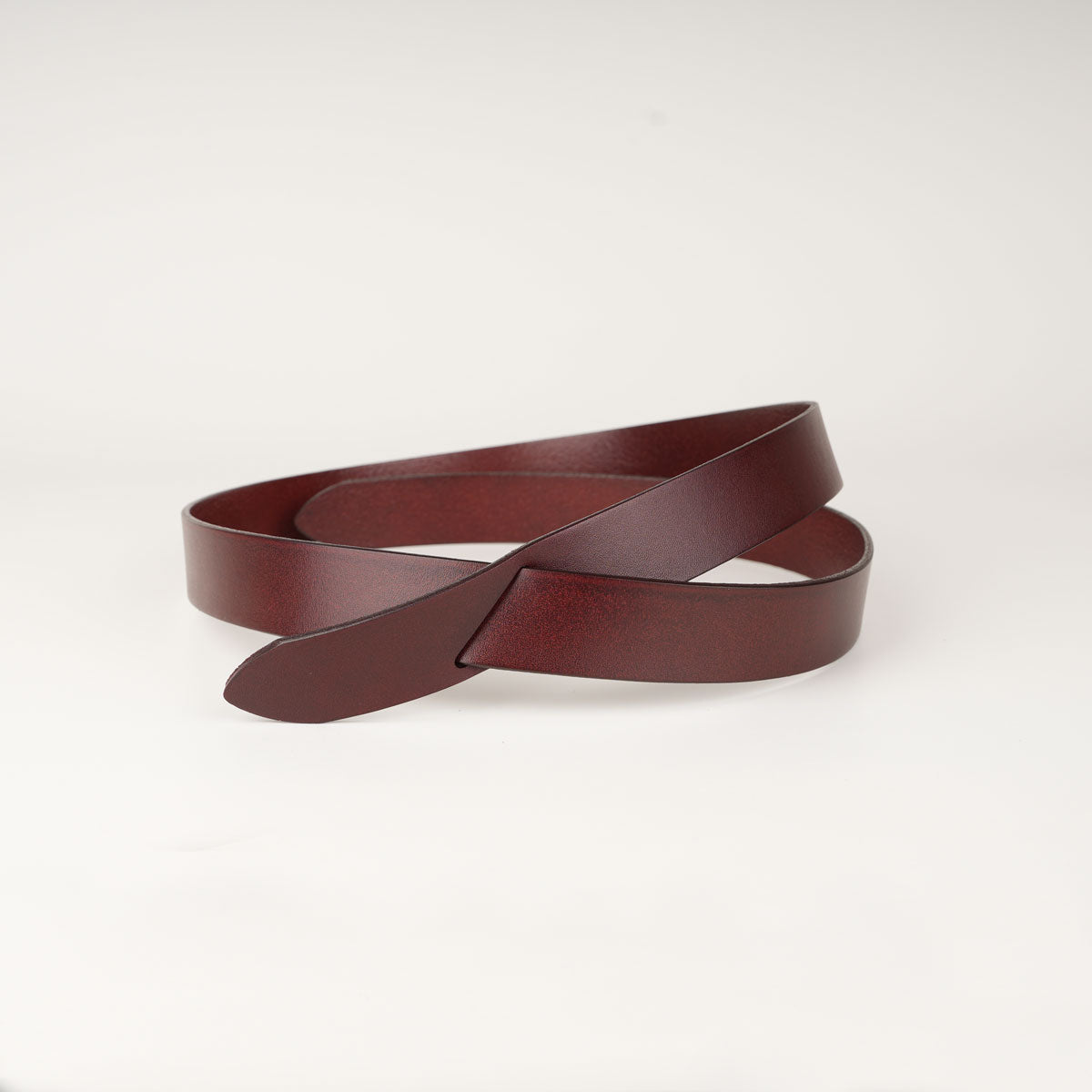 Peroz Arla Women's Brown Leather Knotted Belt