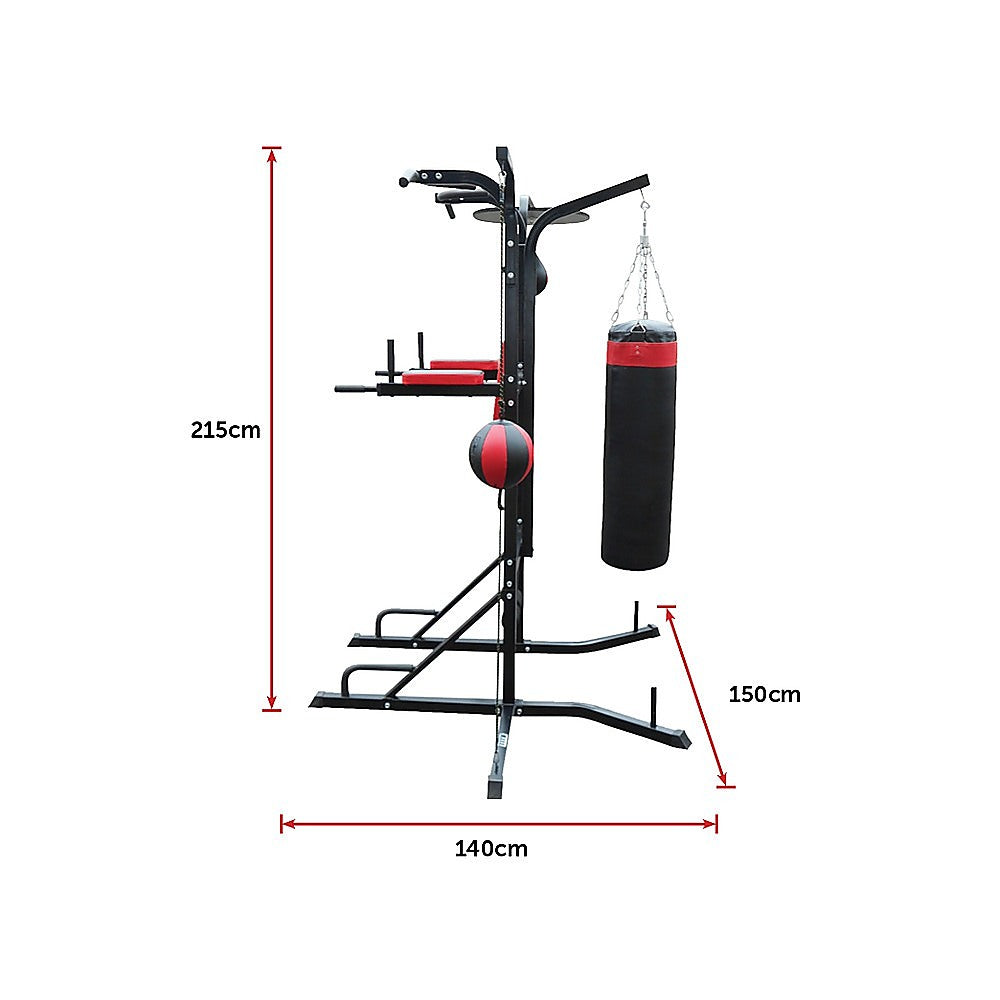 Power Boxing Station Stand Gym Speed Ball Punching Bag